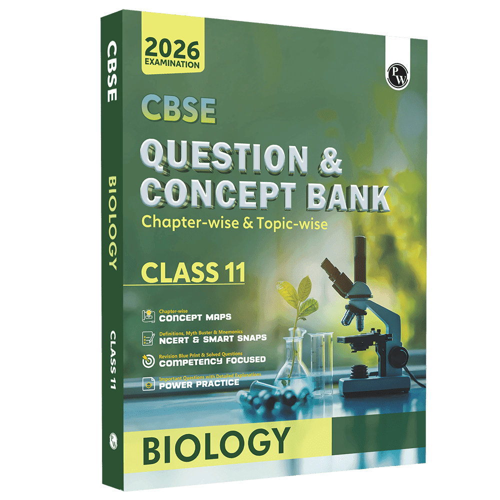 CBSE Question & Concept Bank (QCB) Class 11 Biology Chapter-wise and Topic-wise Solved Questions For 2026 Exams with Competency Based Question