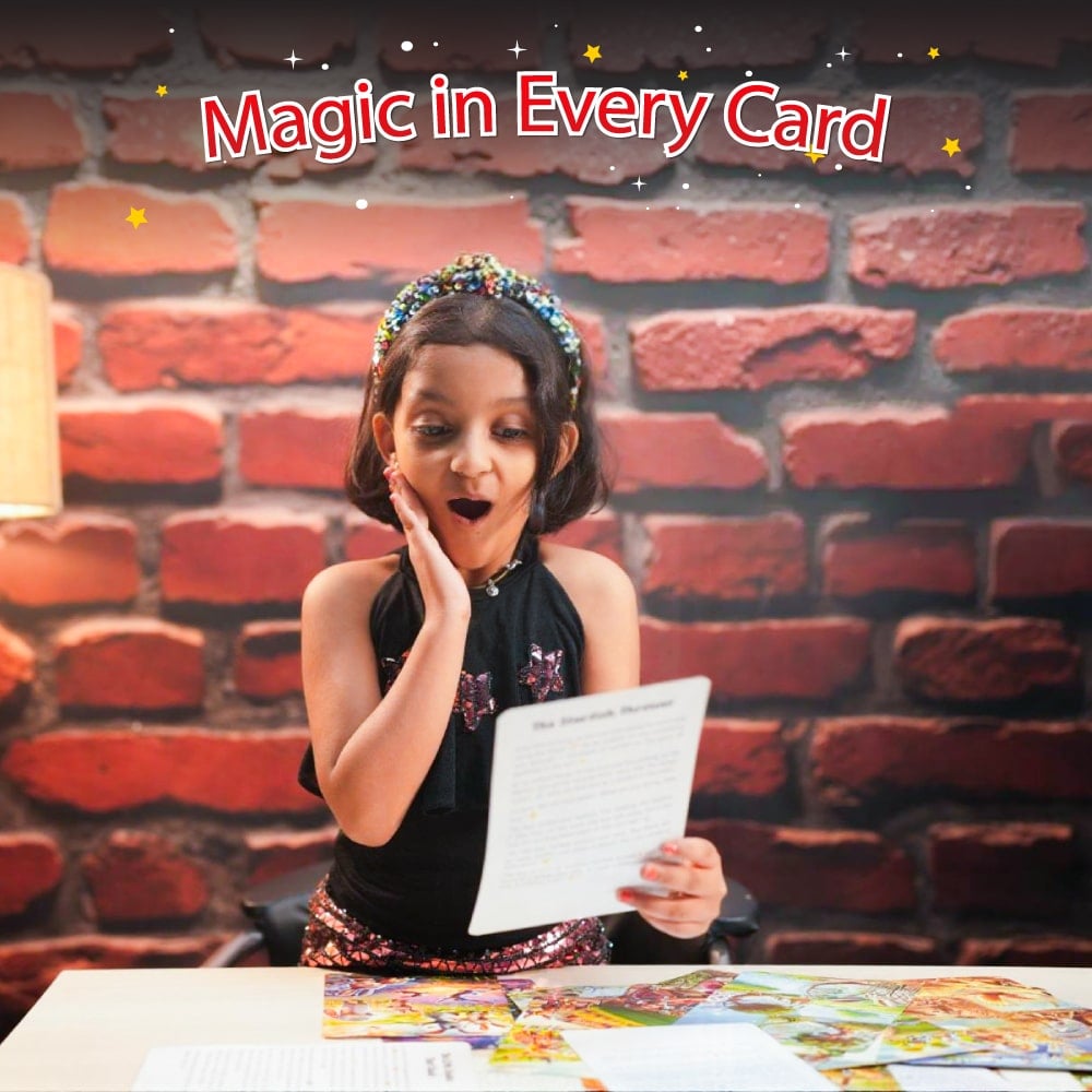 Bedtime Fables and Moral Tales 51 Flashcards For Kids For 3+ Years Old | Short Stories with Colorful Pictures| Fairy Tales For Kids | Thoughtful Gifts For Growing Kids - PW Kids