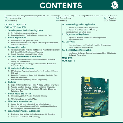 CBSE QCB Class 12th 2026