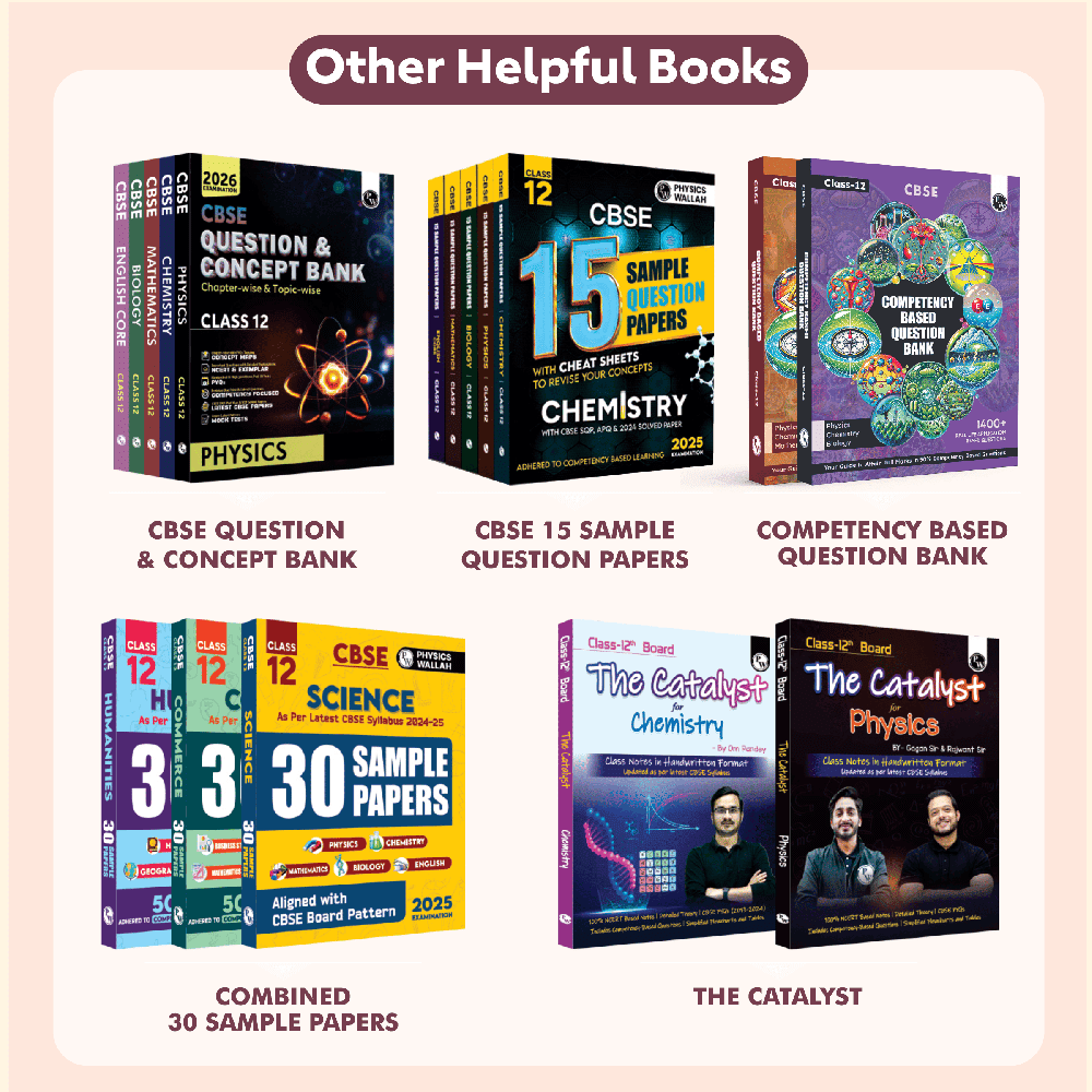 CBSE Question & Concept Bank (QCB) Class 12 Mathematics Chapter-wise and Topic-wise Solved Questions For 2026 Exams with 50% Competency Based Question