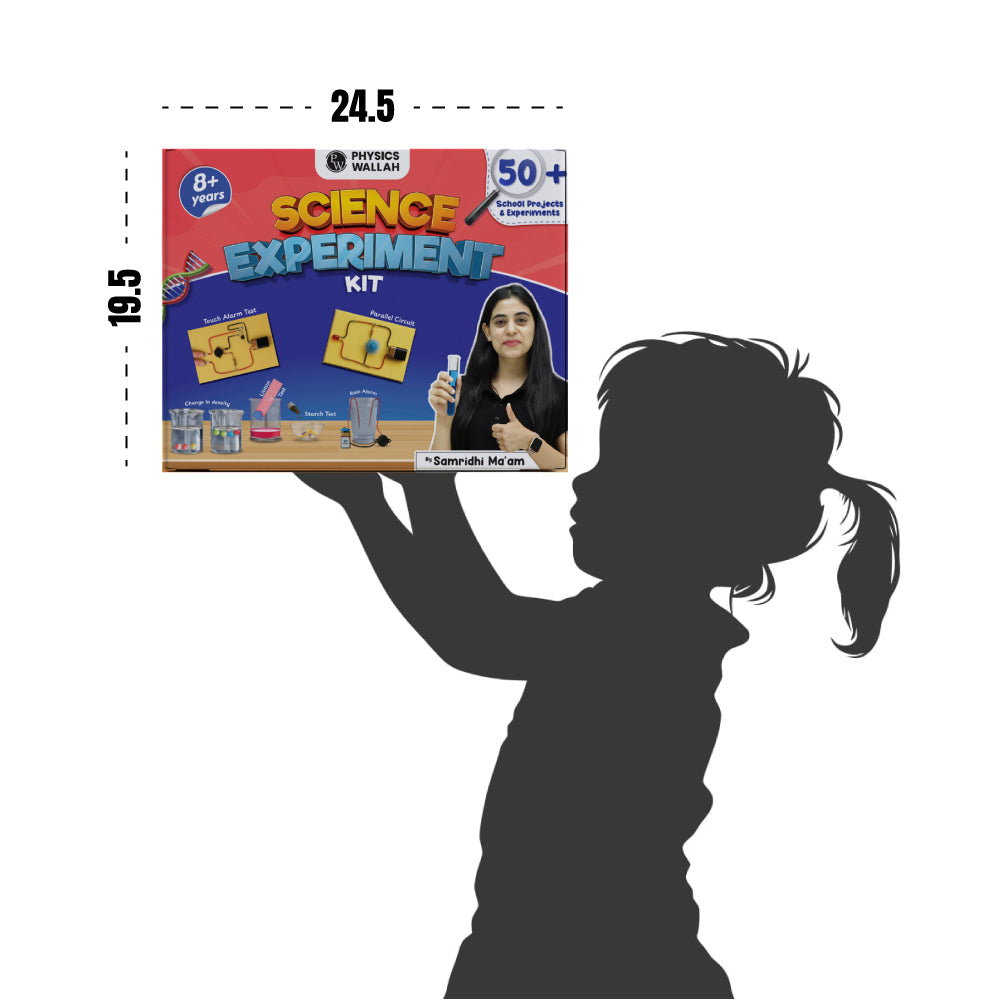 Science Experiment Kit by Samridhi | CBSE Science Projects Kit with 50+ Experiments | STEM Kit
