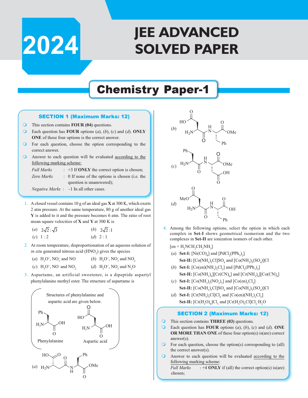 47 Years Physics, Chemistry and Mathematics Combo Set of 3 Books Chapterwise and Topicwise Solved Papers PYQ of JEE Advanced 1978 to 2024