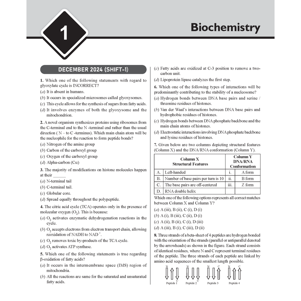 CSIR - NET Recap Life Sciences Chapterwise & Yearwise Previous Years Solved Papers (2025-2015) PYQ Latest June 2025 Exam Questions Covered l  DBT - JRF, ICMR - JRF, IIT JAM Exams