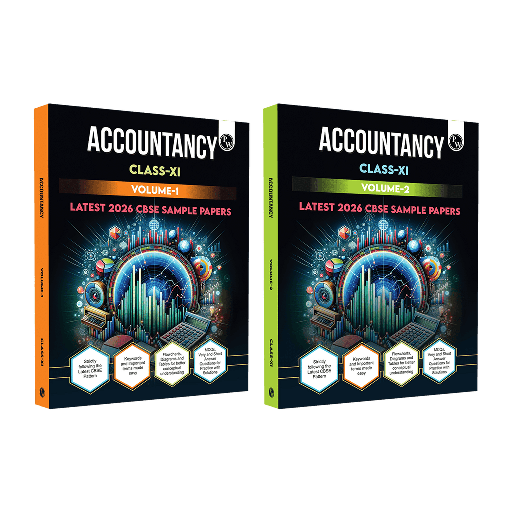 CBSE Class 11 Accountancy Volume 1 & 2 Combo Set of 2 Books | Chapter-wise Textbook l 500+ MCQs and Practice Questions with Detailed Solutions and Flowcharts & CBSE 2026 Sample Papers