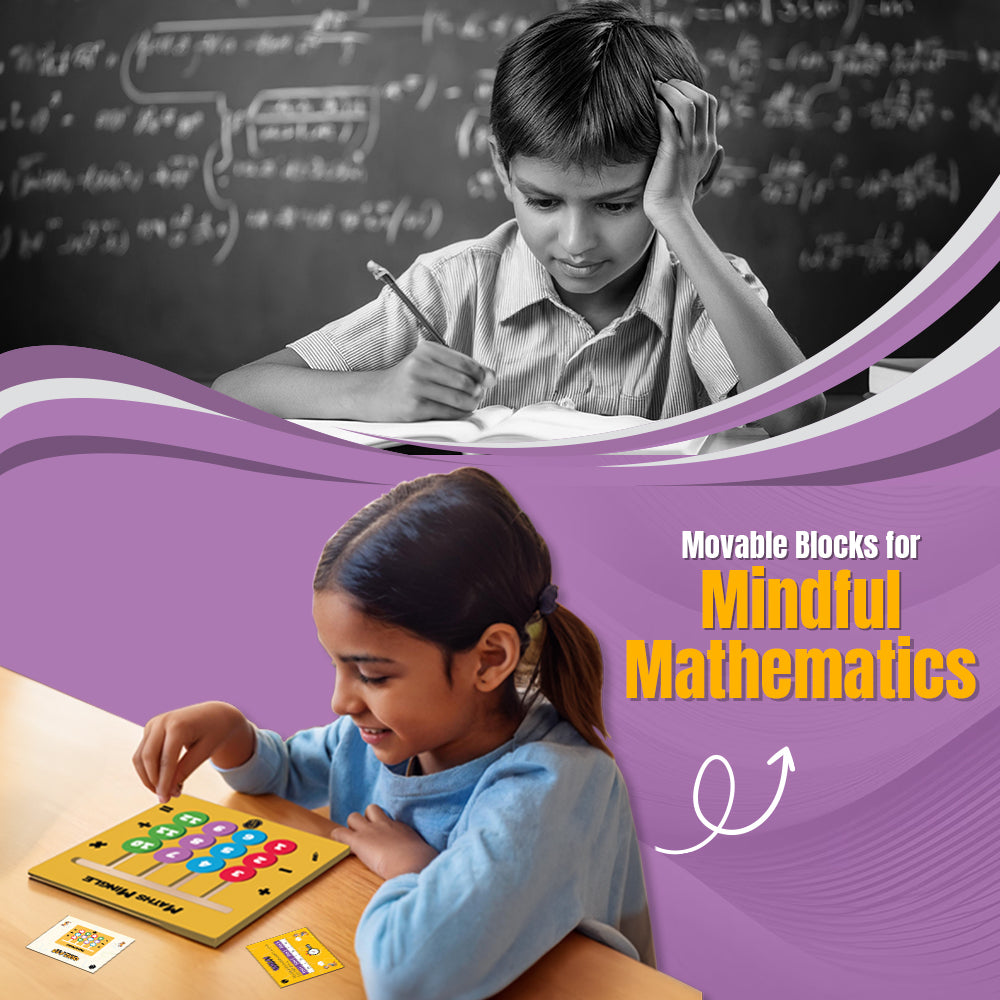 Montessori Slide Puzzle I Color & Pattern Matching Learning Toys for Kids 4-8 Years I Birthday Gift for Boys & Girls I Preschool Educational Activity Toy for 4,5,6,7, 8 I Travel Friendly Wooden Toy