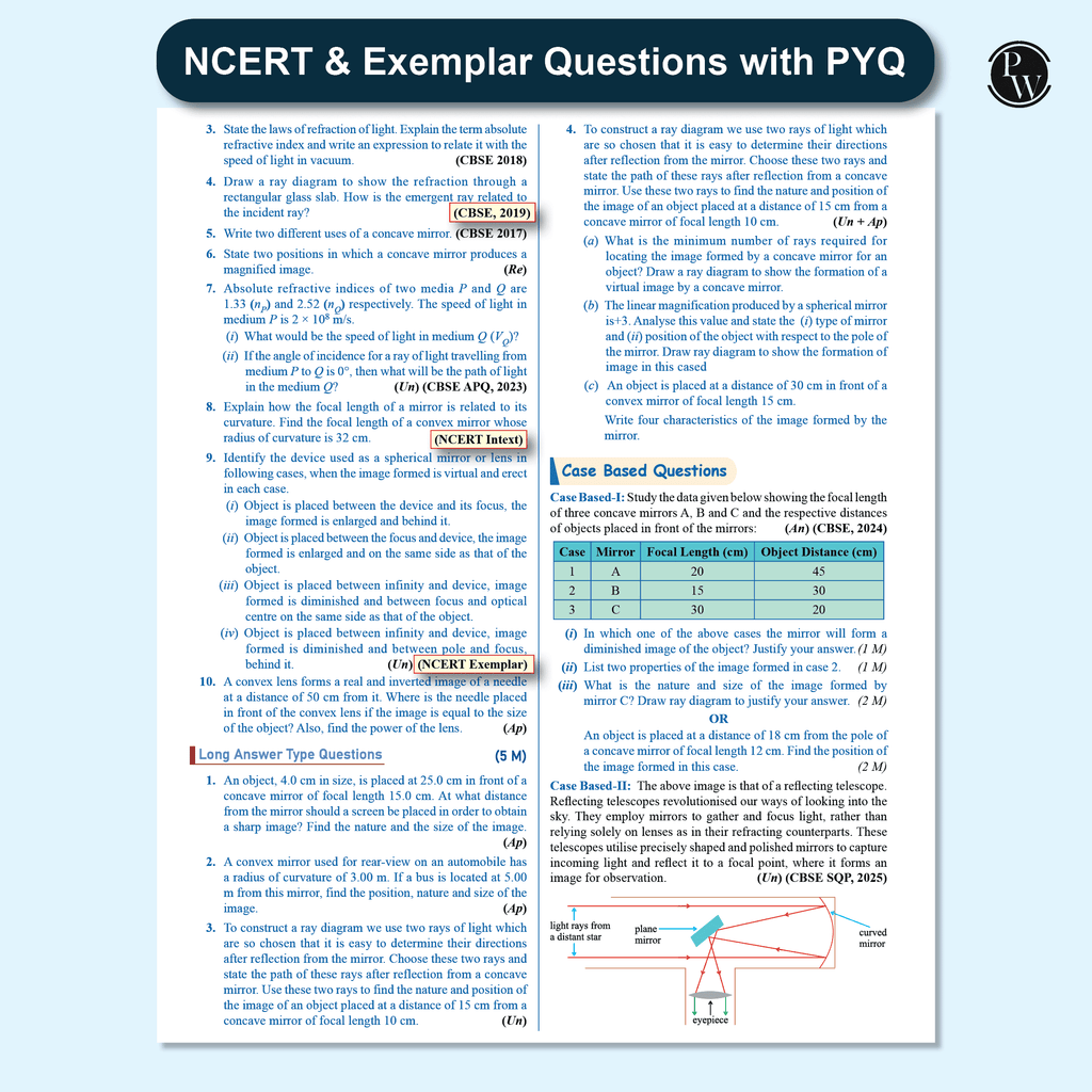 CBSE Question & Concept Bank (QCB) Class 10 Science Chapter-wise and Topic-wise Solved Questions For 2026 Exams with 50% Competency Based Question