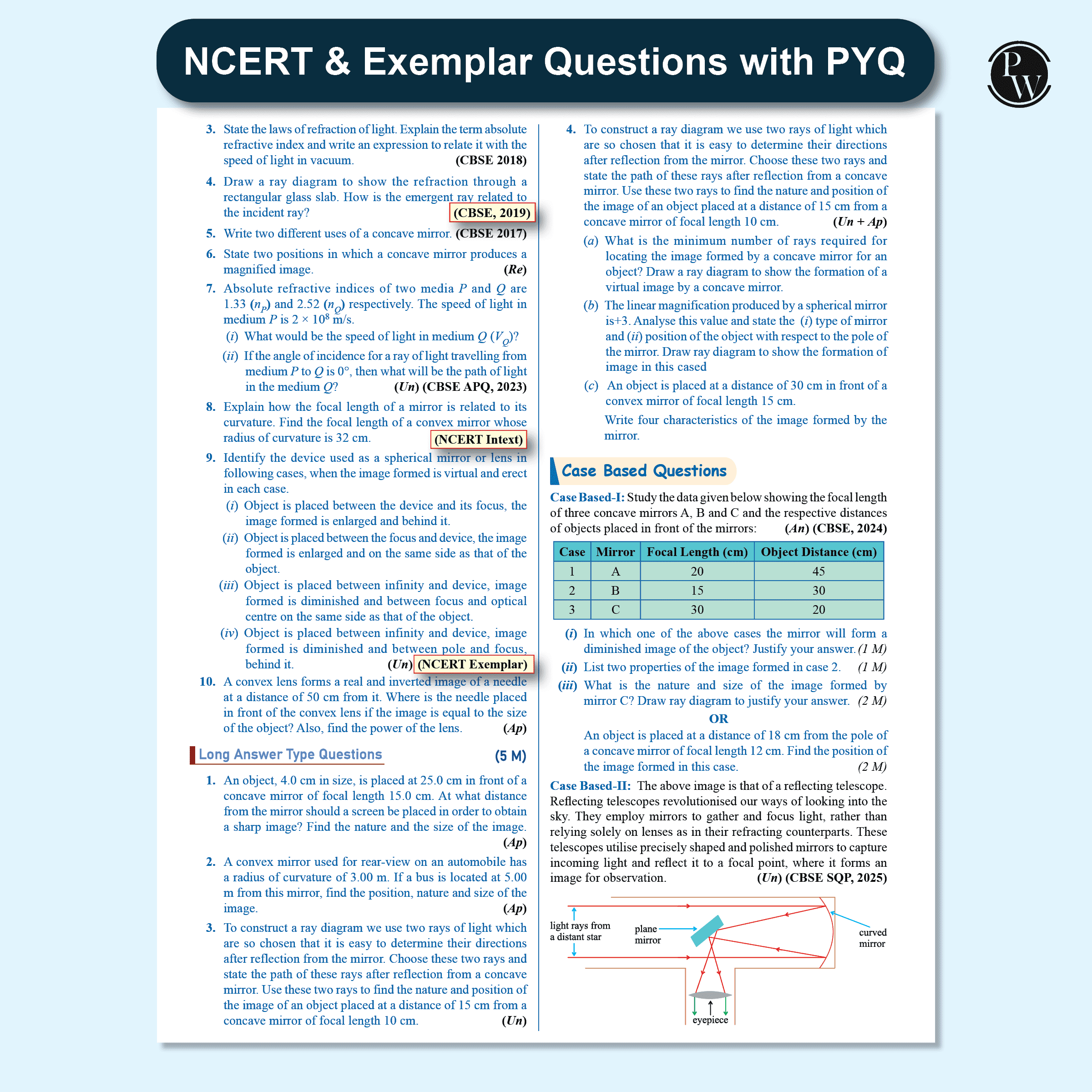 CBSE Question & Concept Bank (QCB) Class 10 Science Chapter-wise and Topic-wise Solved Questions For 2026 Exams with 50% Competency Based Question