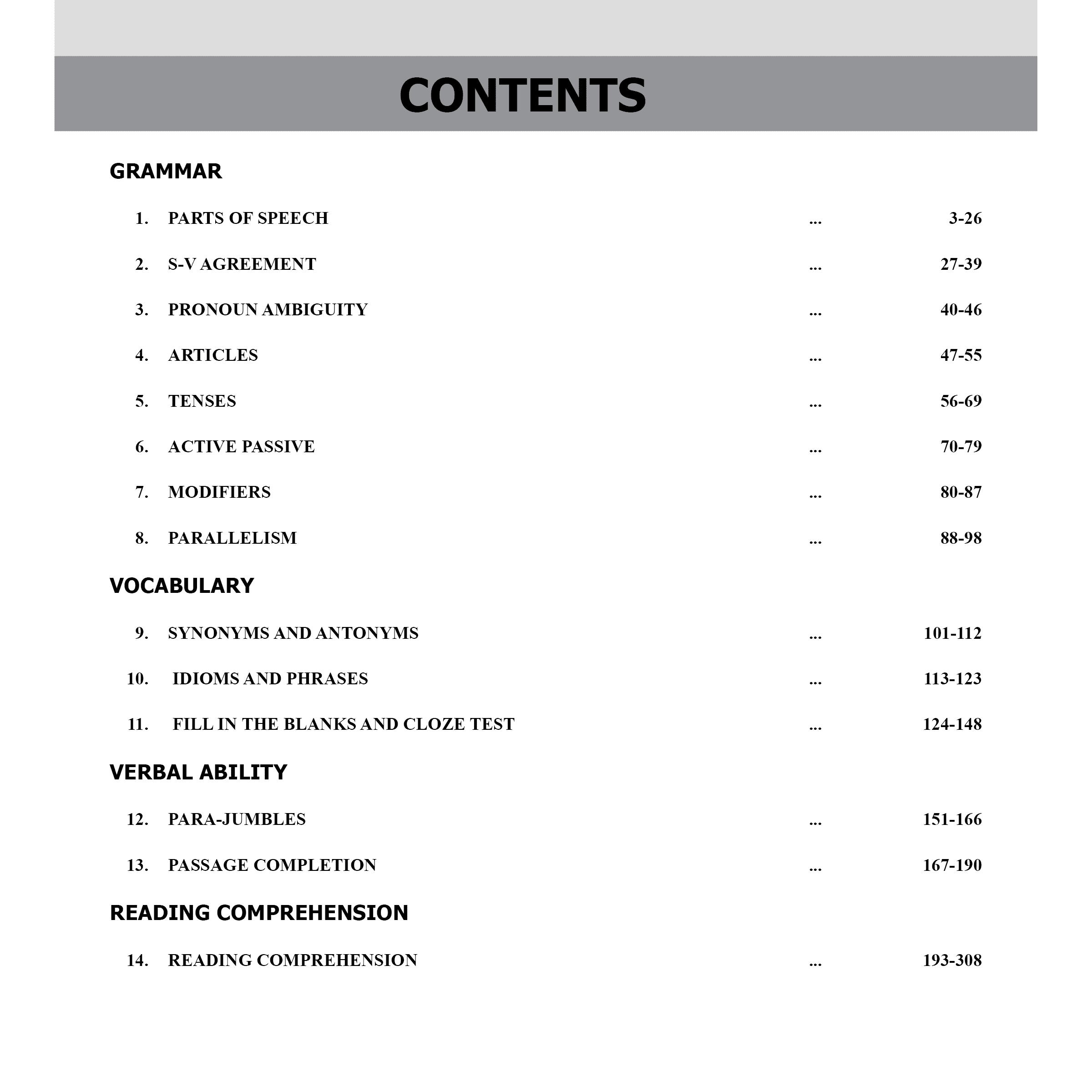 IPMAT Verbal Ability and Reading Comprehension | Topicwise Coverage | Chapterwise PYQs | 900+ Questions | 5 Sectional Tests & 5 Full Mock Tests For IPMAT & JIPMAT