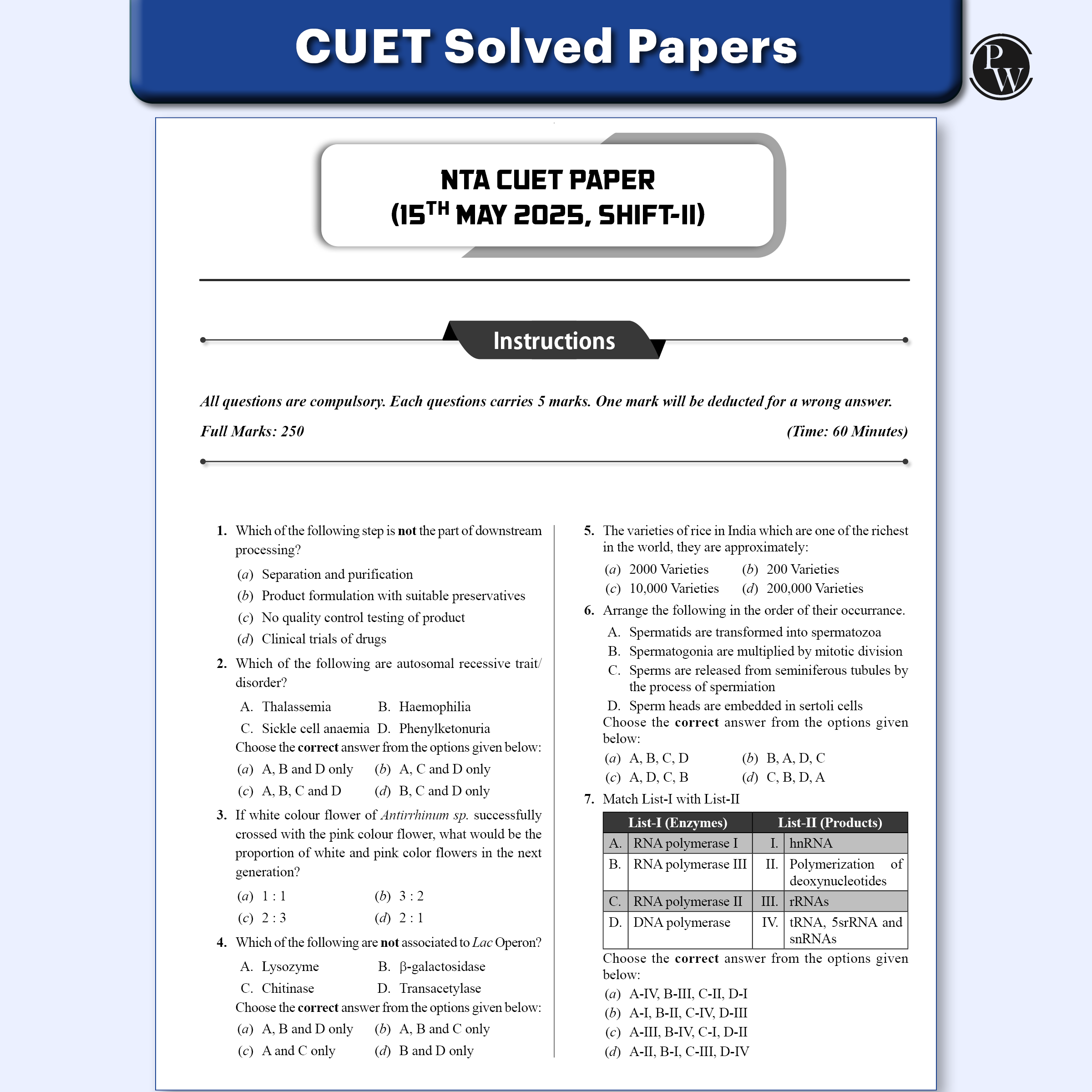 CUET (UG) Biology Chapterwise & Topicwise Question Bank for 2026 Exam | Theory & Exercise with Past Year Questions (2025-2022) PYQ and Mock Tests
