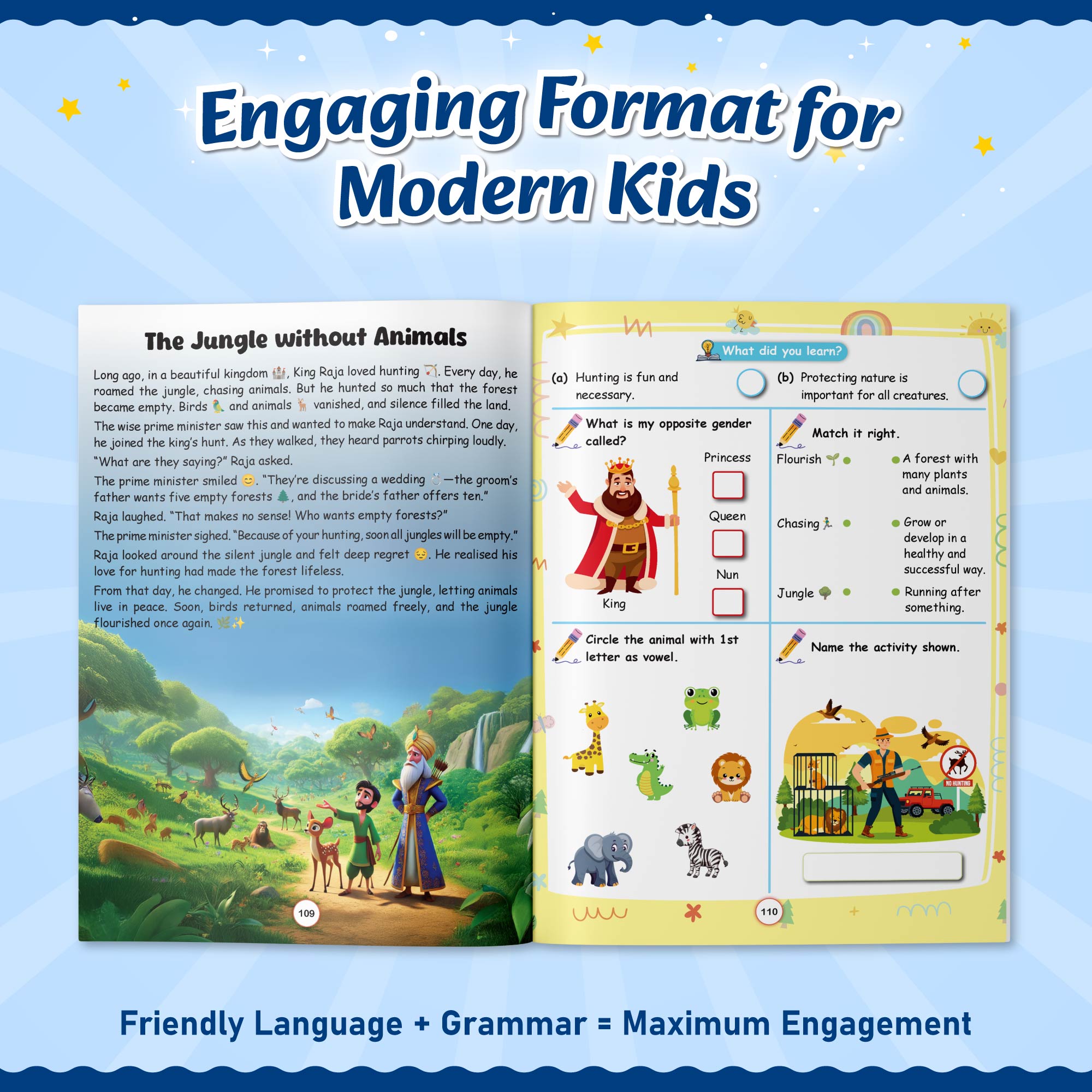 100+ Panchatantra Stories with 500+ Activities| 100 Timeless Moral Stories With Screen free Activities For 2+ Years Old Kids | Fun Creative Images,Stories For Growing Kids- PW Kids