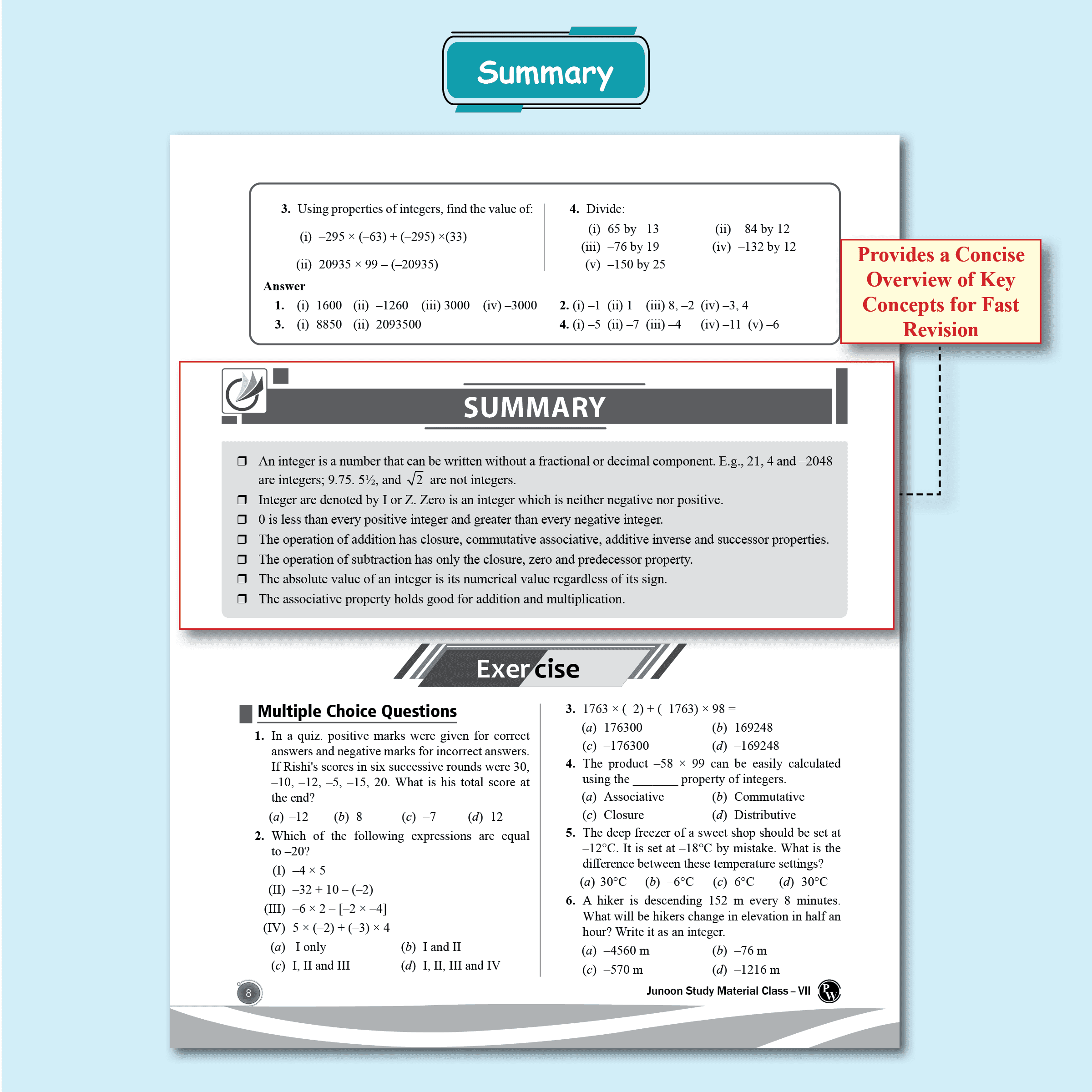 Junoon For Class 7 Science, Mathematics, Social Science, English, MAT Combo Set of 5 Books (2025 Edition)