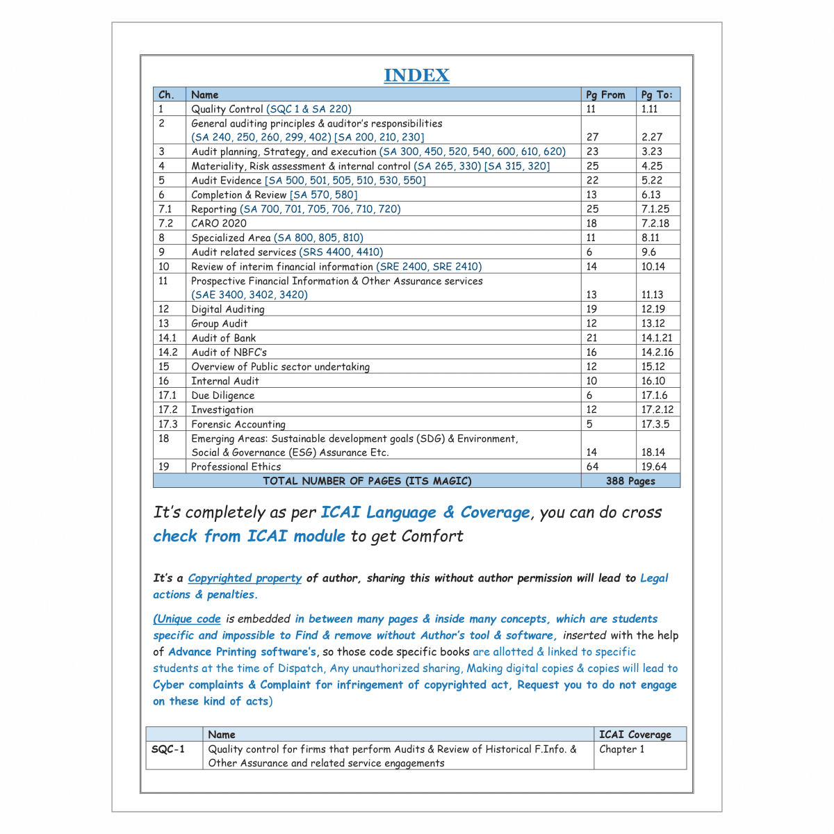 CA Final Advanced Auditing, Assurance and Professional Ethics Concept + Question Bank (Audit All in One) By CA Hemant Somani | Applicable For November 2025 & Onwards