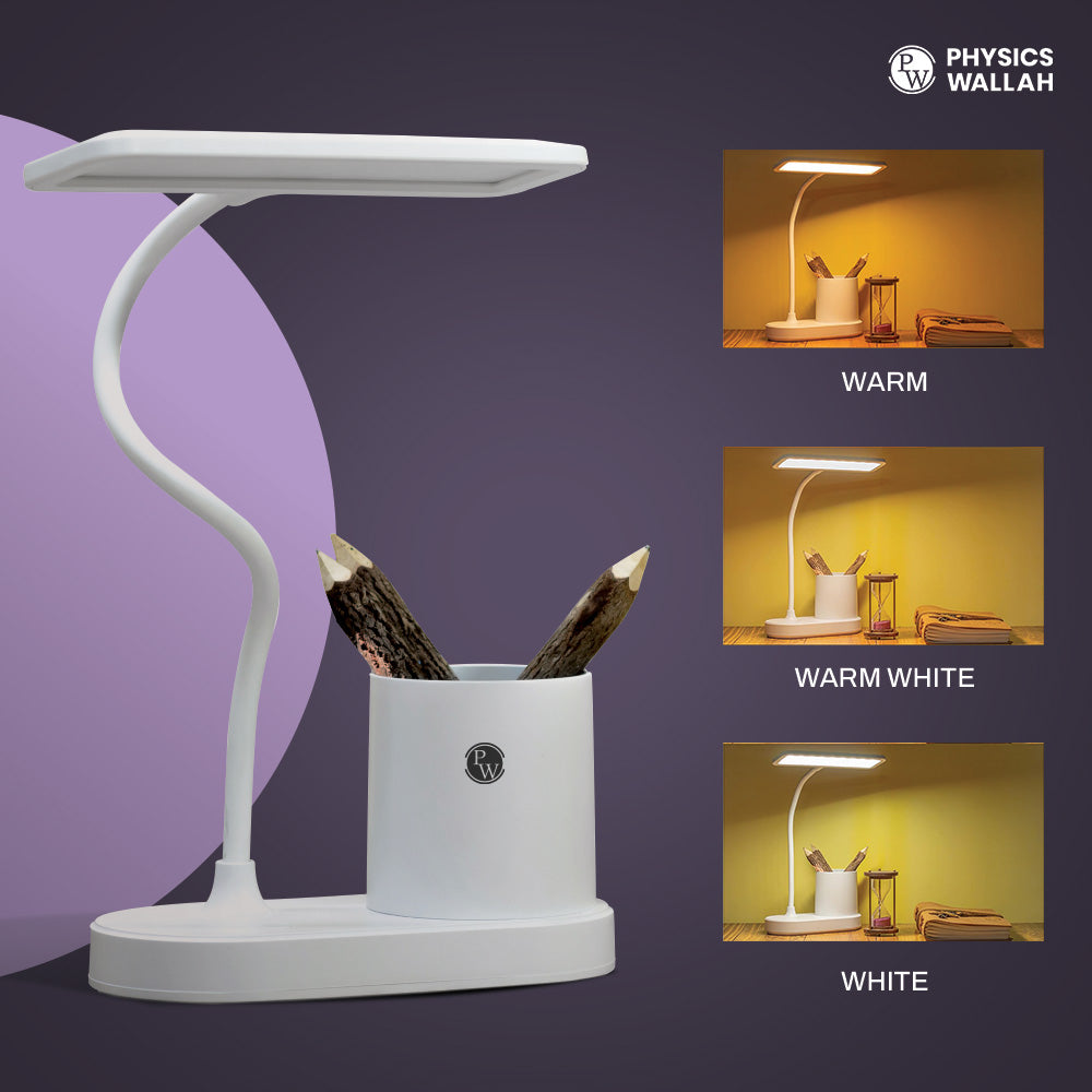 Table study Lamp for students | Rechargeable LED Desk Lamp for Reading & Night Study & Office Room - 011