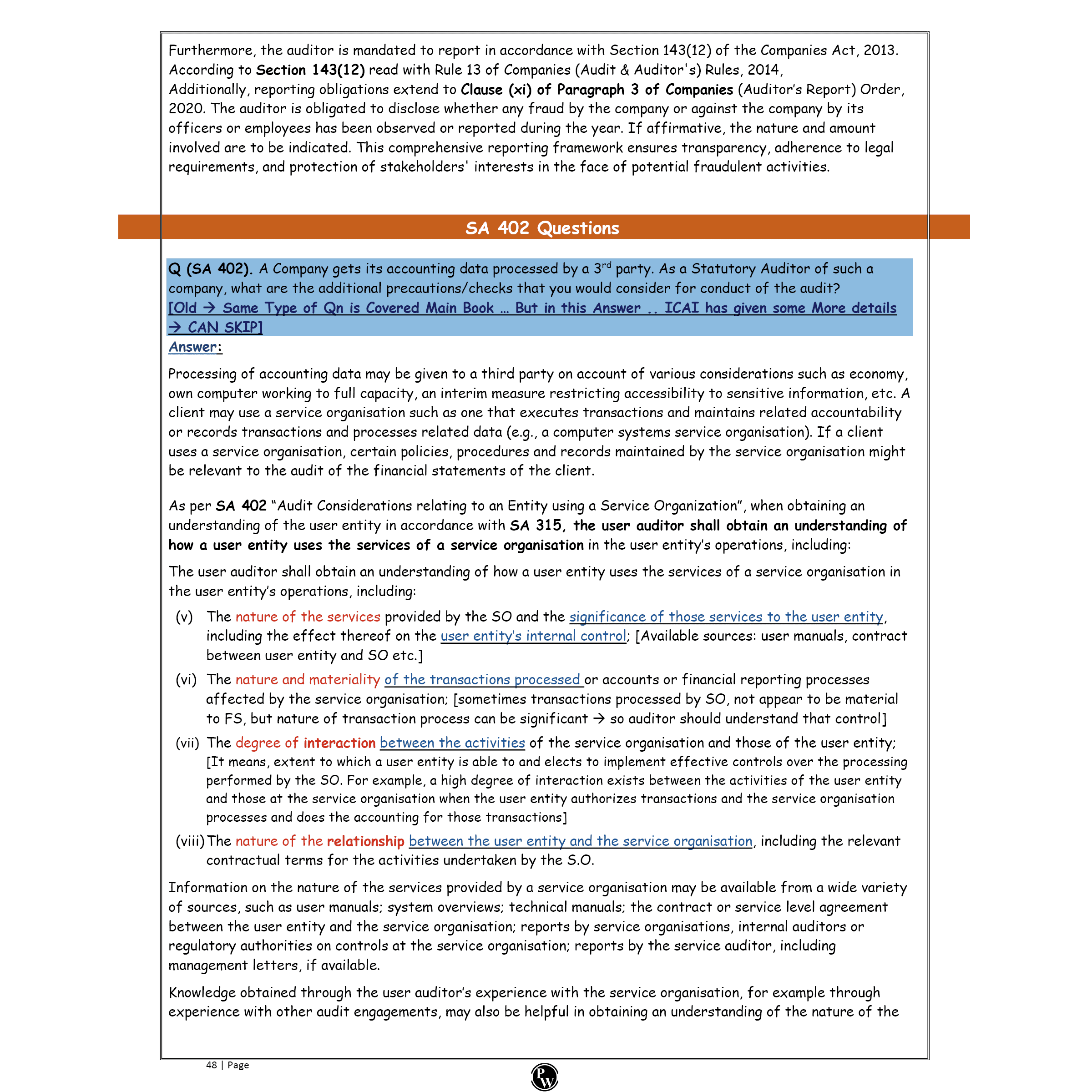 CA Final Advanced Auditing, Assurance and Professional Ethics - Concept + Question Bank, MCQ's Summary, Question Bank (Including Additional Topics) By CA Hemant Somani Combo Set of 3 Books (3rd Edition)