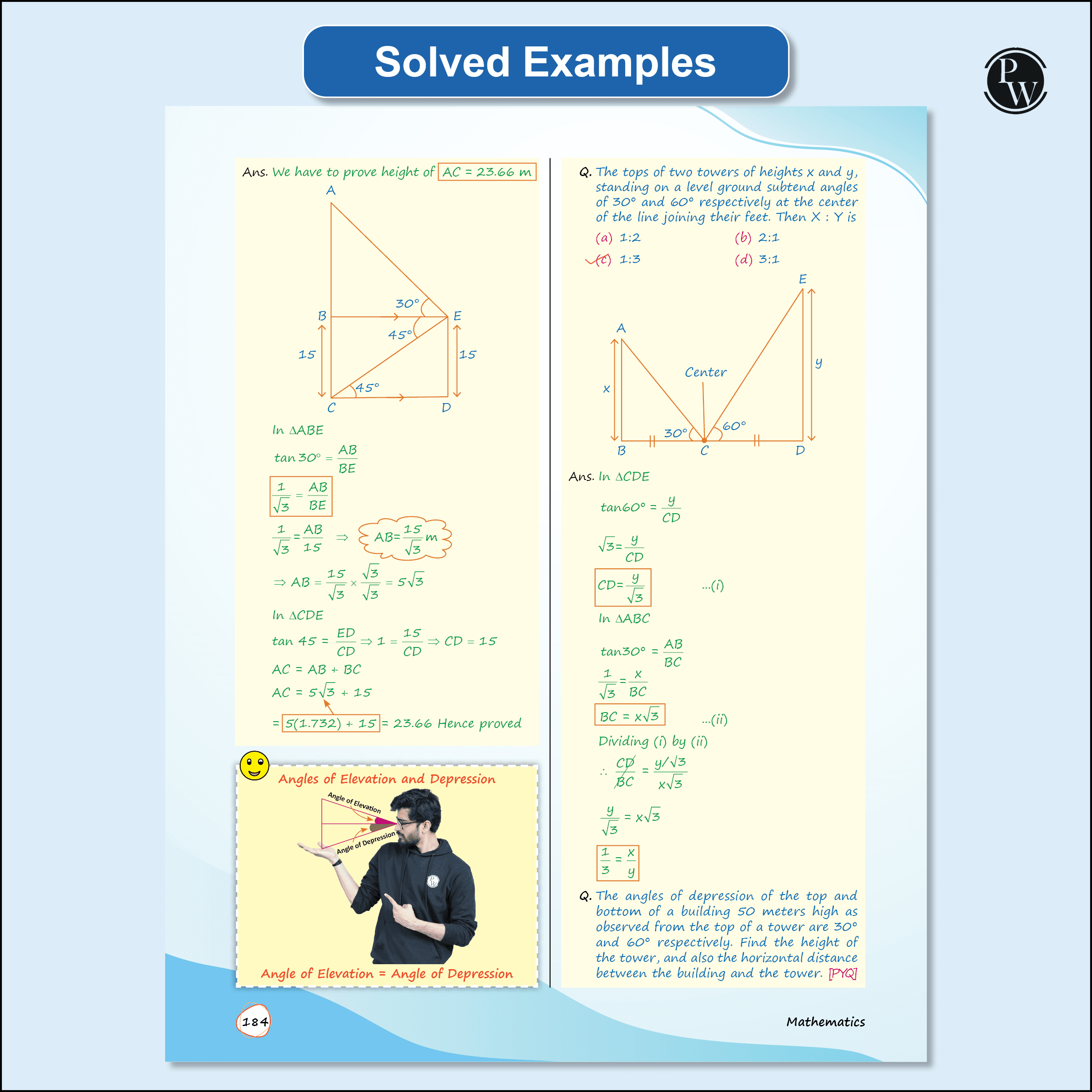 CBSE Class 10 Mathematics Made Easy Handwritten Notes with Question & Concept Bank (QCB) Maths (Basic) By Ritik Mishra Combo Set of 2 Books For 2025-2026 Board Exams