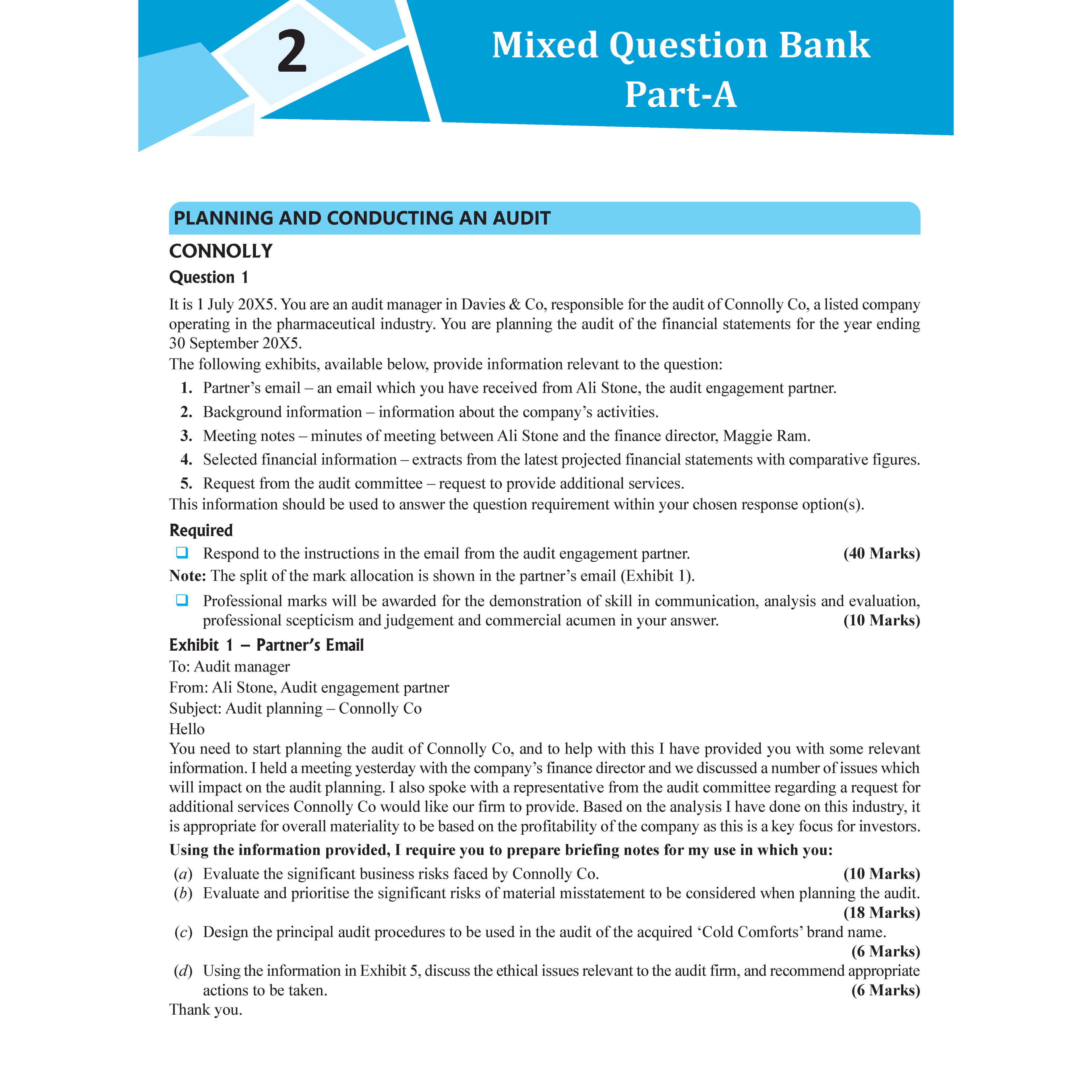 ACCA Advanced Audit and Assurance (AAA) – Concept Book + Question Bank Combo Set of 2 Books