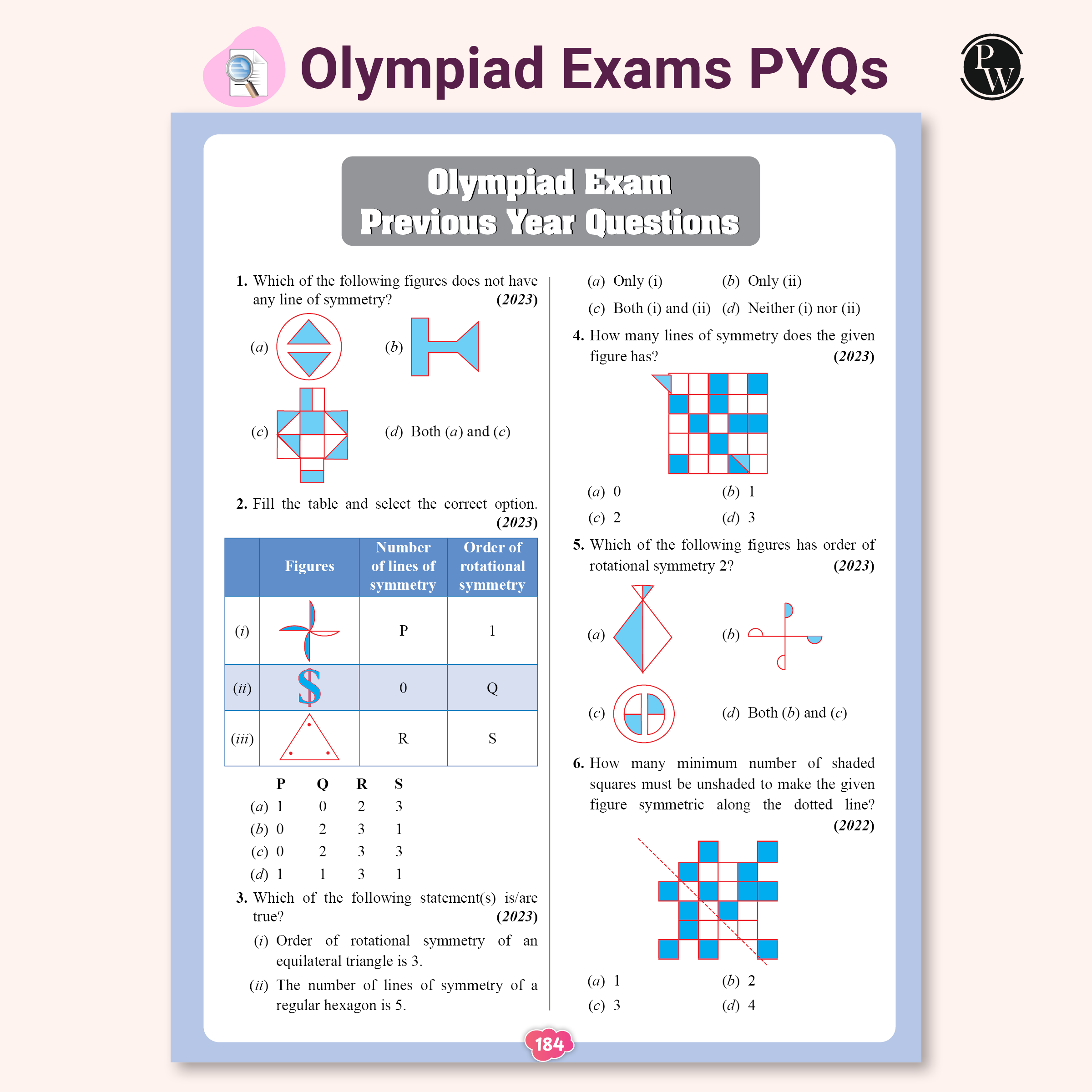 Olympiad Plus Workbook For Class 7 Mathematics Prepguide, Concept Map, PYQs and Worksheets For After School Practice | IMO, iOM, Hindustan Olympiad, NSTSE, SEAMO, ISTSE and Others
