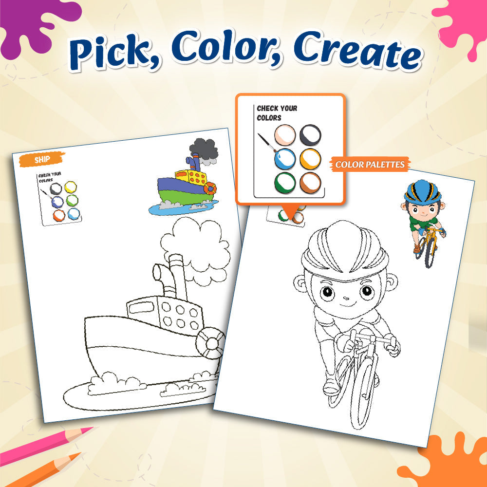 Kids coloring Books