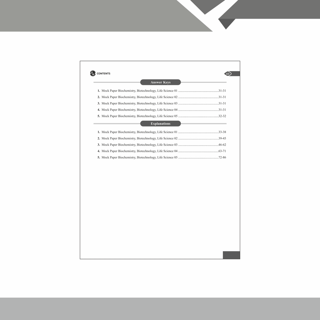 Mega Solution Series Biotechnology Biochemistry Microbiology Volume 3 by Debasish Kar For CUET-PG 2024-2025 Exams