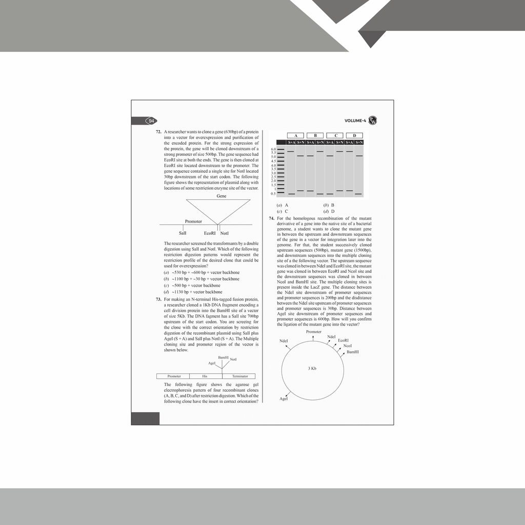 Mega Solution Series Biotechnology Biochemistry Microbiology Volume 4 & 5 Combo Set of 2 Books by Debasish Kar For 2024-2025 Exams