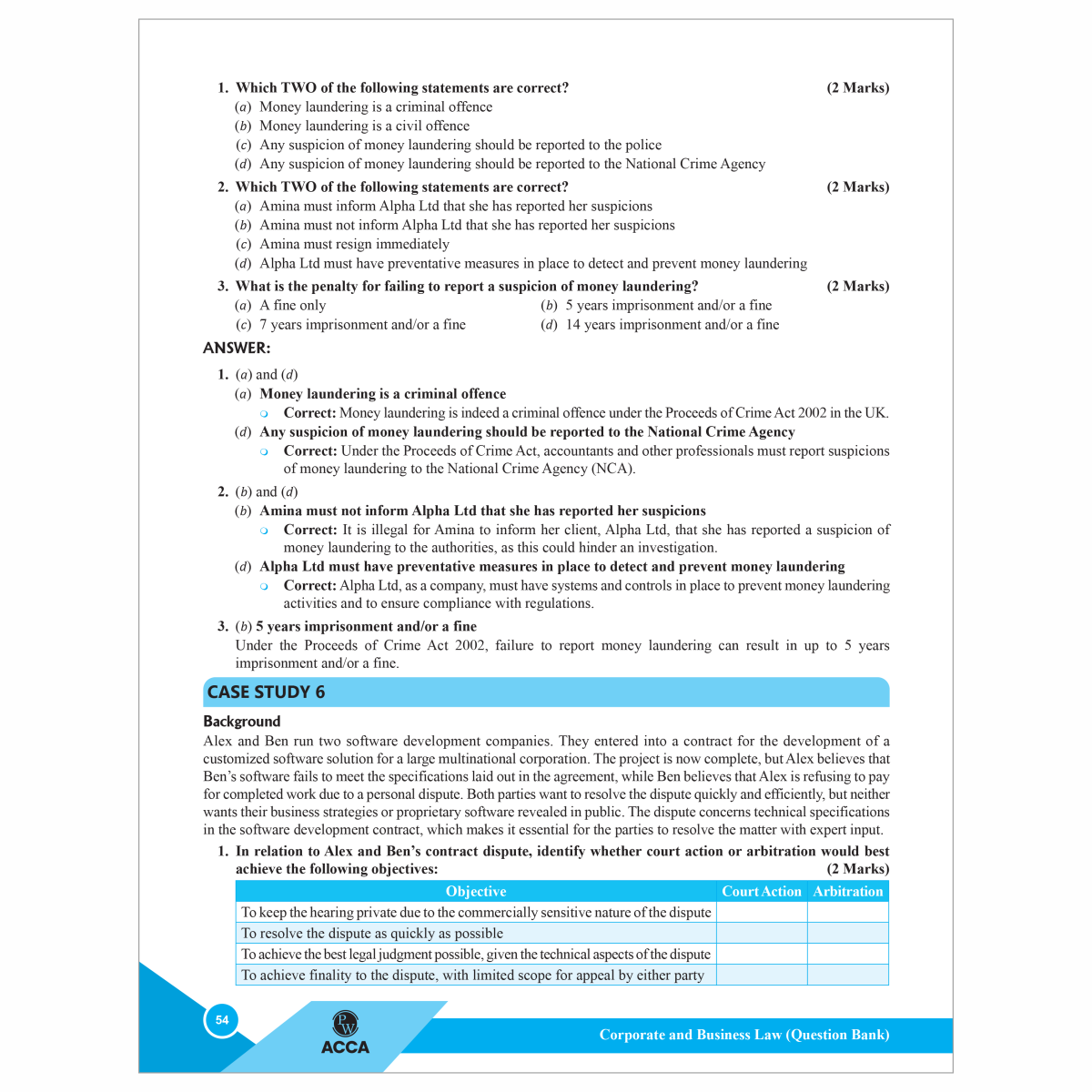 ACCA Skills Level Study Pack Combo Set of 12 Modules