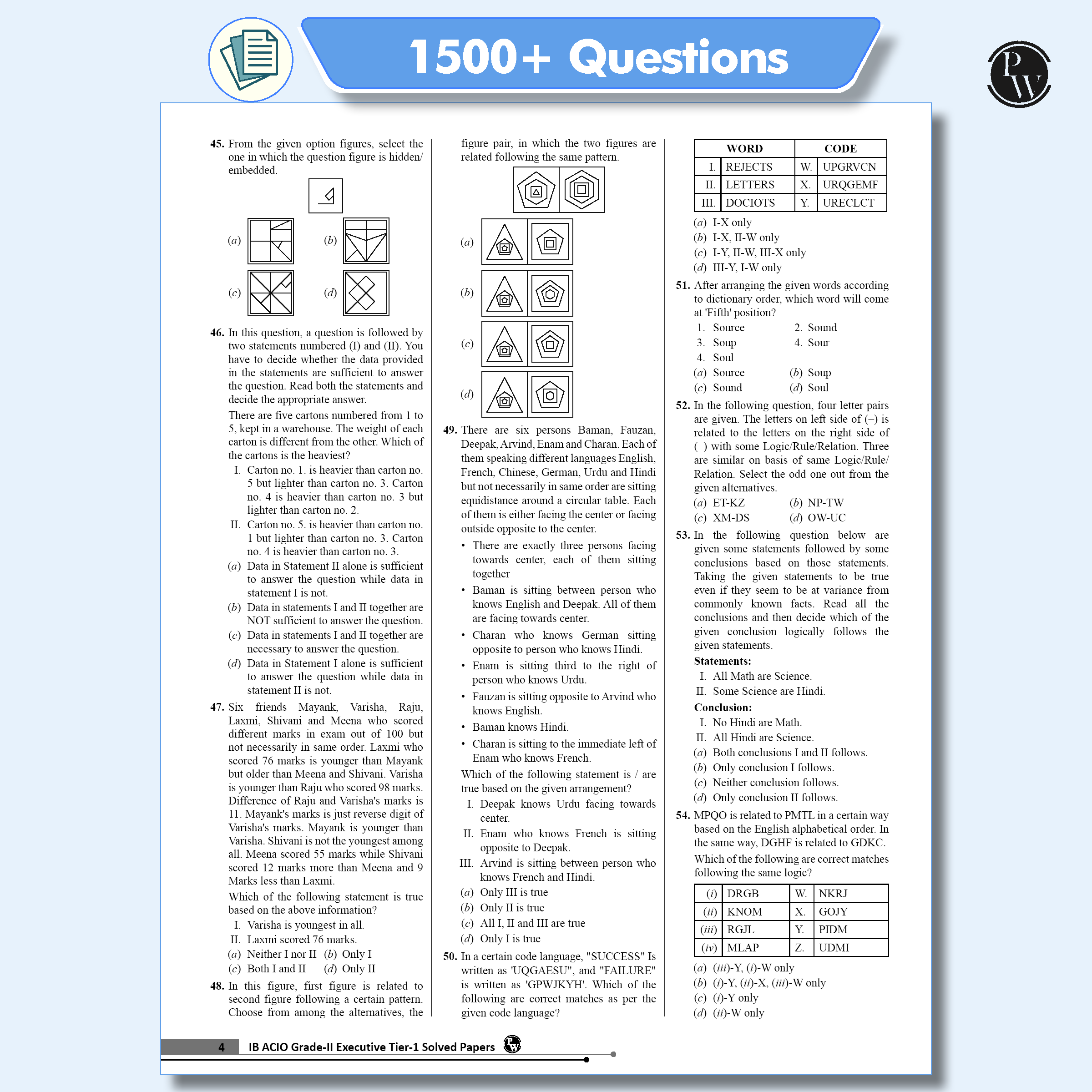 15 Yearwise IB ACIO (Assistant Central Intelligence Officer) Grade-ll Executive Tier-1 Solved Papers (2024-2012) PYQs For Exam 2025-26 English Edition