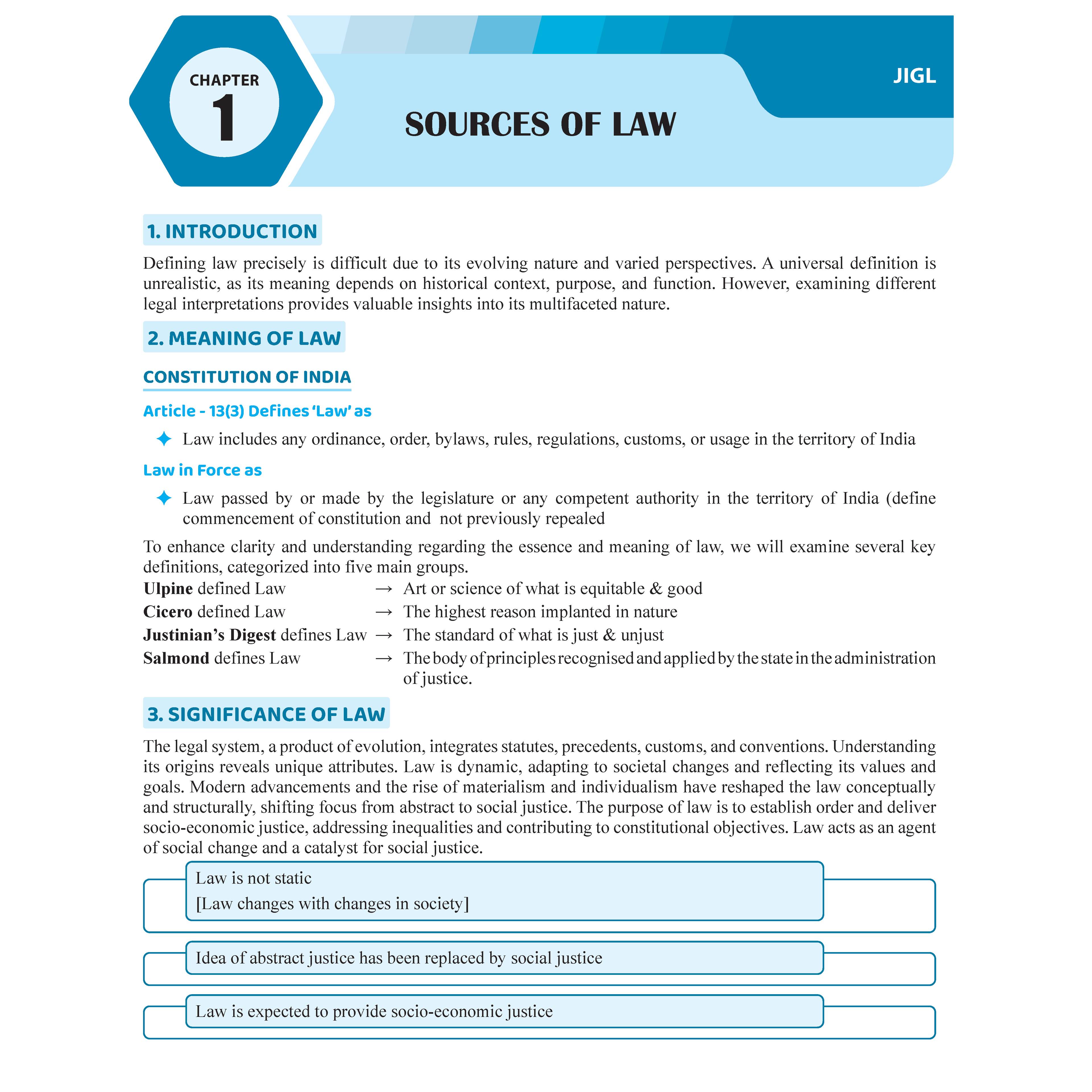 CS Executive Jurisprudence, Interpretation & General Laws Module-I Theory Books For 2025 Exam | Comprehensive Curriculum Coverage | Theoretical + Practical Questions