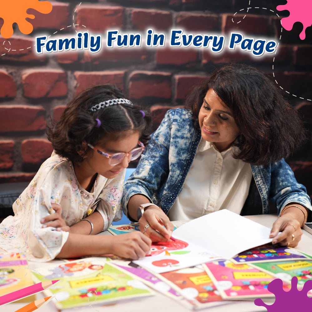 Kids Color Time Coloring Books Set of 12 Books l Fun Activity for Children Ages 1, 2, 3, 4, 5 Years