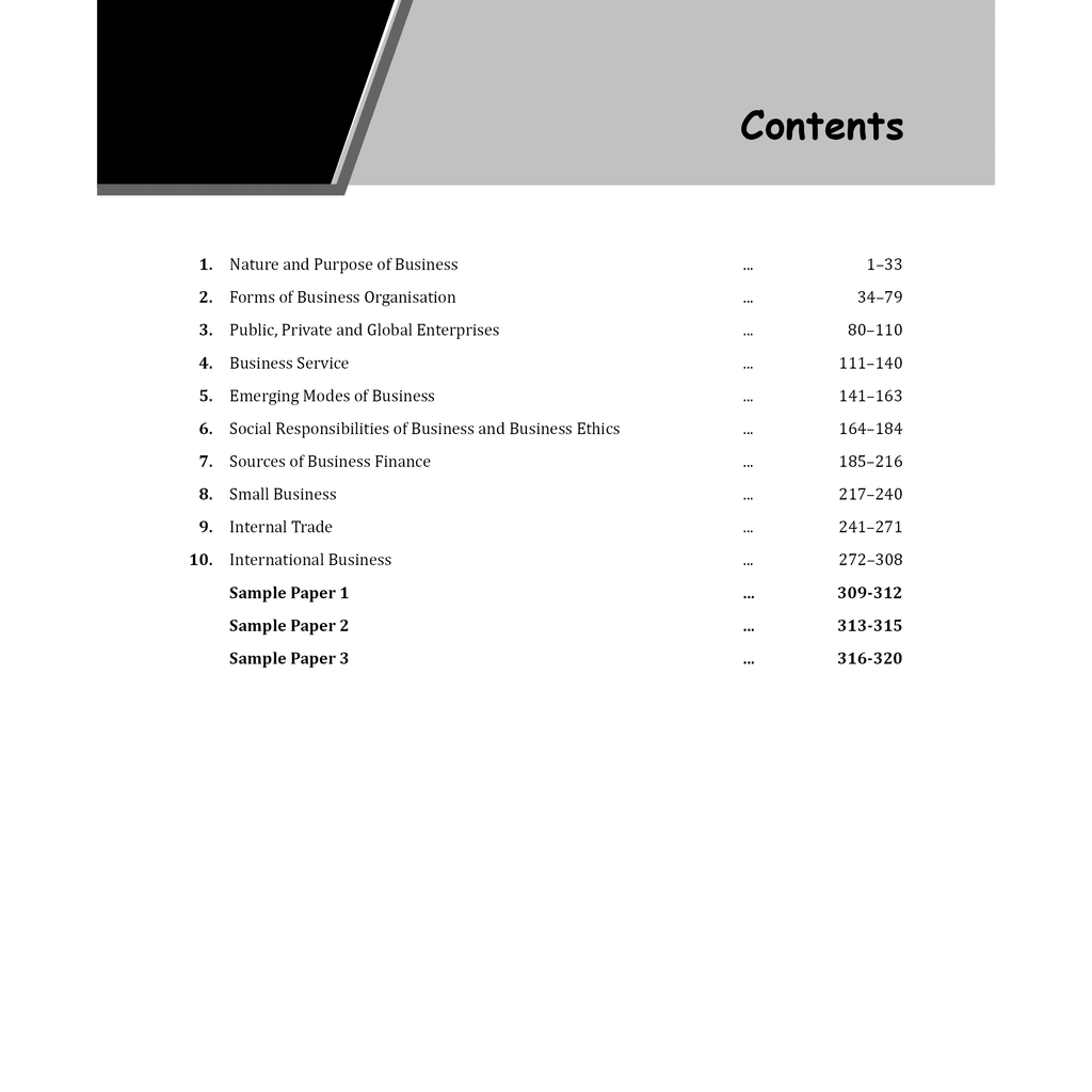 CBSE Class 11 Business Studies Chapter-wise Textbook l 500+ MCQs and Practice Questions with Detailed Solutions and Flowcharts & CBSE 2026 Sample Papers