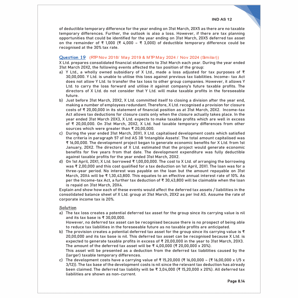 CA Final-Financial Reporting -Question Bank (Volume-1) by  CA Nitin Goel new edition