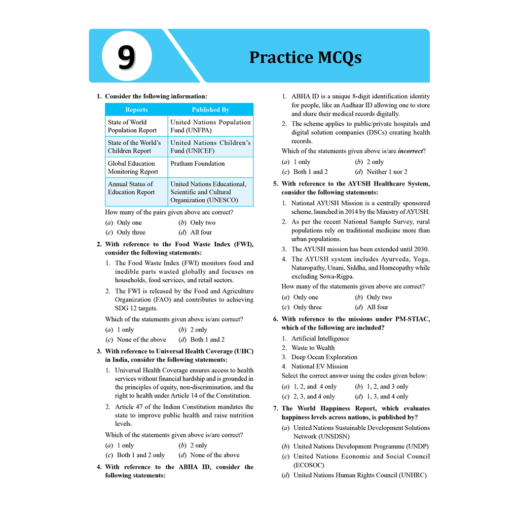 UPSC UDAAN 500+ (Prelims Wallah Current) January to December 2024 Combo Set of 8 Books