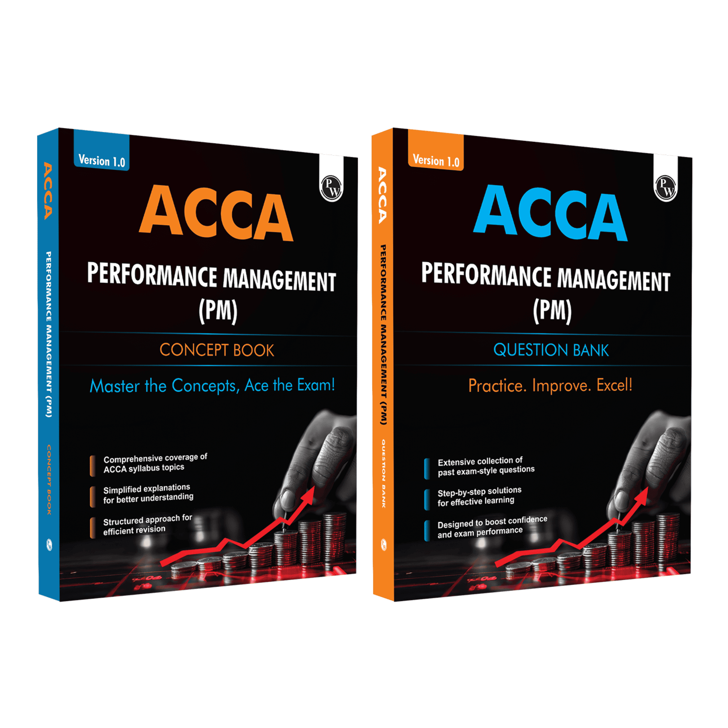 ACCA Performance Management (PM) Concept Book + Question Bank Combo Set of 2 Modules