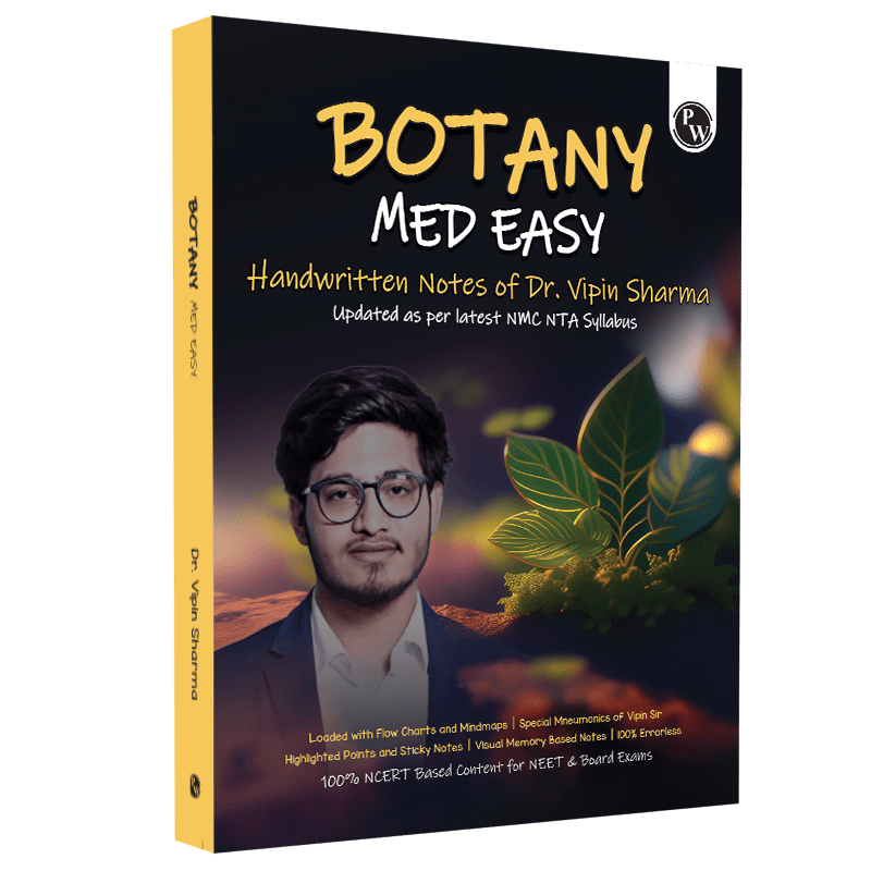 Botany Med Easy Dr. Vipin Sharma Handwritten Notes | Flow Charts, Mindmaps, Mnemonics for NEET & Board Exams as per latest NMC NEET Syllabus
