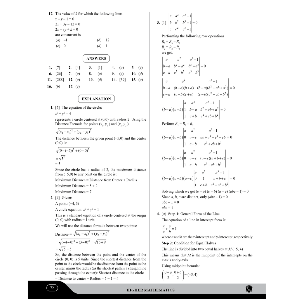 IPMAT Higher Mathematics | Topicwise Coverage | Chapterwise PYQs | 900+ Questions | 5 Sectional Tests & 5 Full Mock Tests For IPMAT & JIPMAT