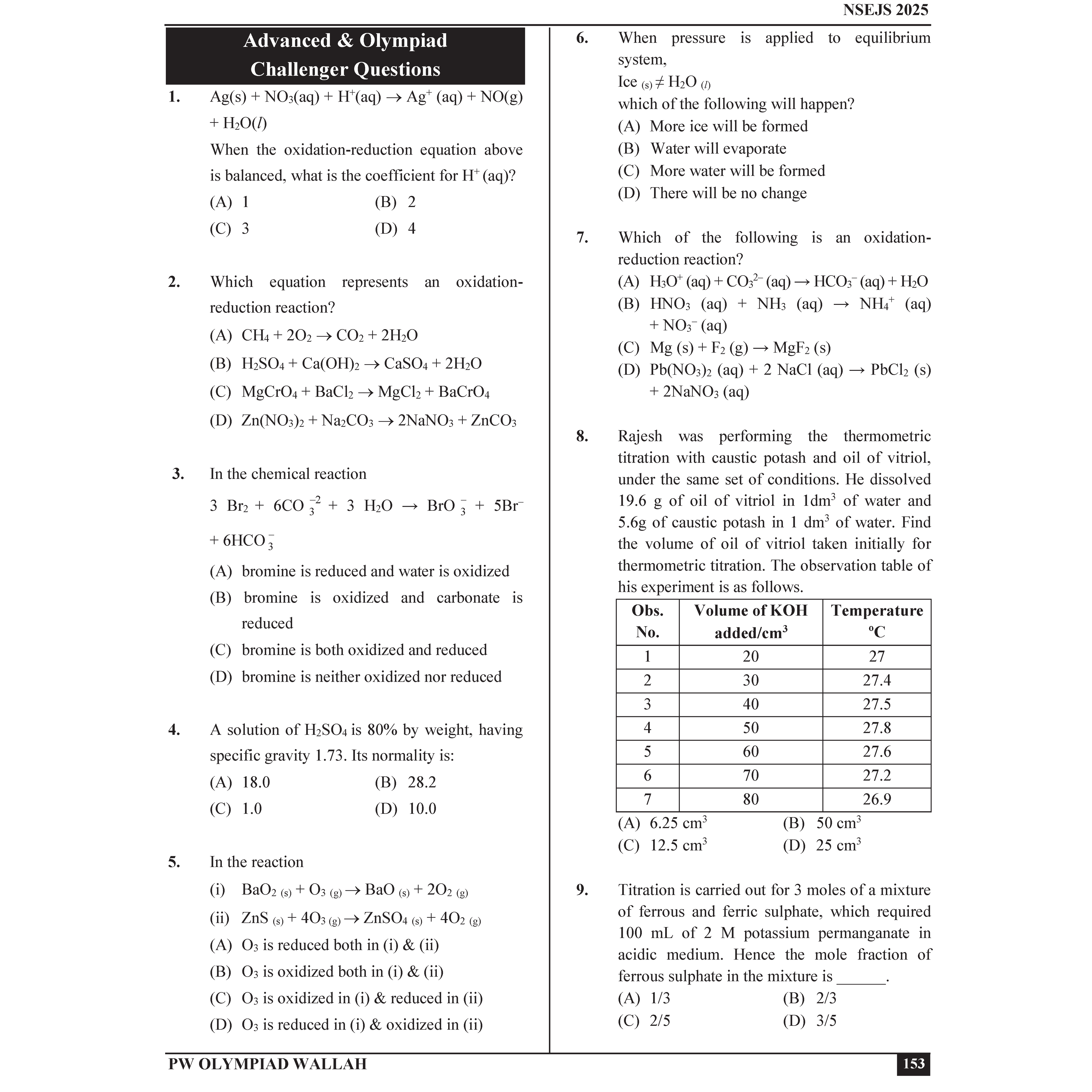 Olympiad Wallah NSEJS Champion Series For Class 8-10 (Part-2) Complete Science Prep Guide | Ideal For NSEJS, INJSO & IJSO 2025