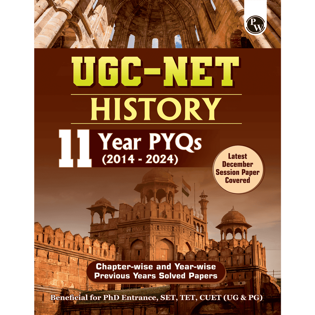 PW UGC-NET History PYQ 11 Years (2014-2024)|Latest December Session Paper Covered|Chapterwise and Yearwise Previous Year Solved Papers For Phd Entrance, SET, GATE, CUET UG & PG
