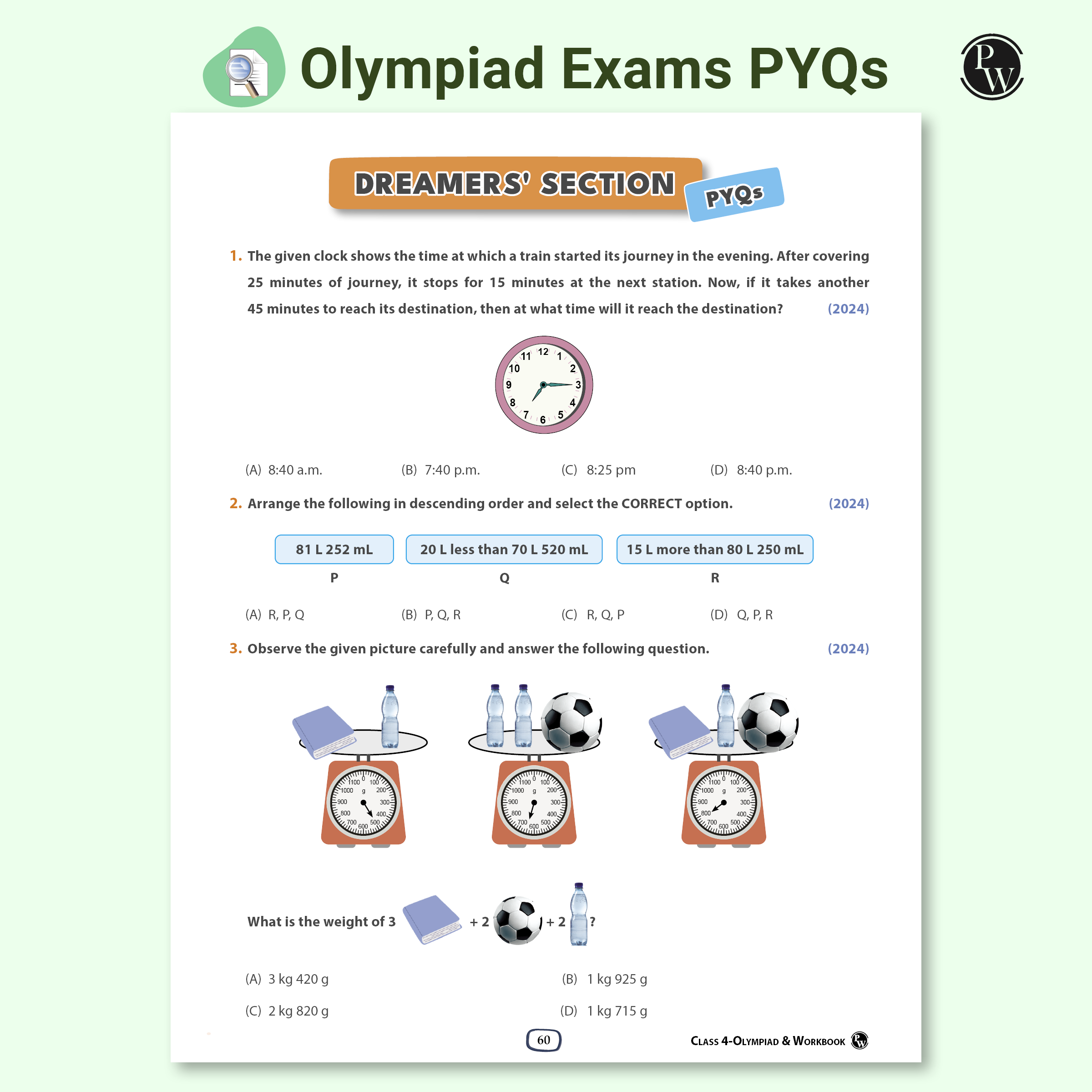 Olympiad Plus Workbook For Class 4 Mathematics Prepguide, Concept Map, PYQs and Worksheets For After School Practice | IMO, iMO, Hindustan Olympiad, NSTSE, SEAMO, ISTSE and Others
