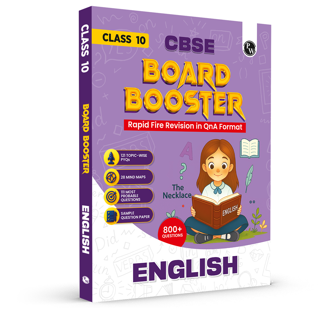 CBSE Class 10 Board Booster English Question Bank For 2026 Board Exams l 800+ Questions l Rapid Revision l Topicwise PYQs, Mind Maps and Most Probable Questions