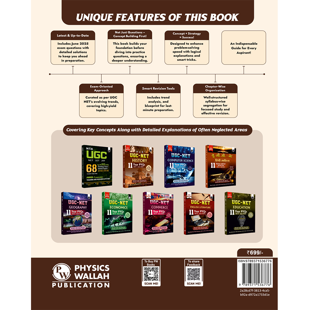 UGC-NET Political Science PYQ 11 Years (2014-2025)|Latest June 2025 Session Paper Covered|Chapterwise and Yearwise Previous Year Solved Papers For Phd Entrance, SET, GATE, CUET UG & PG