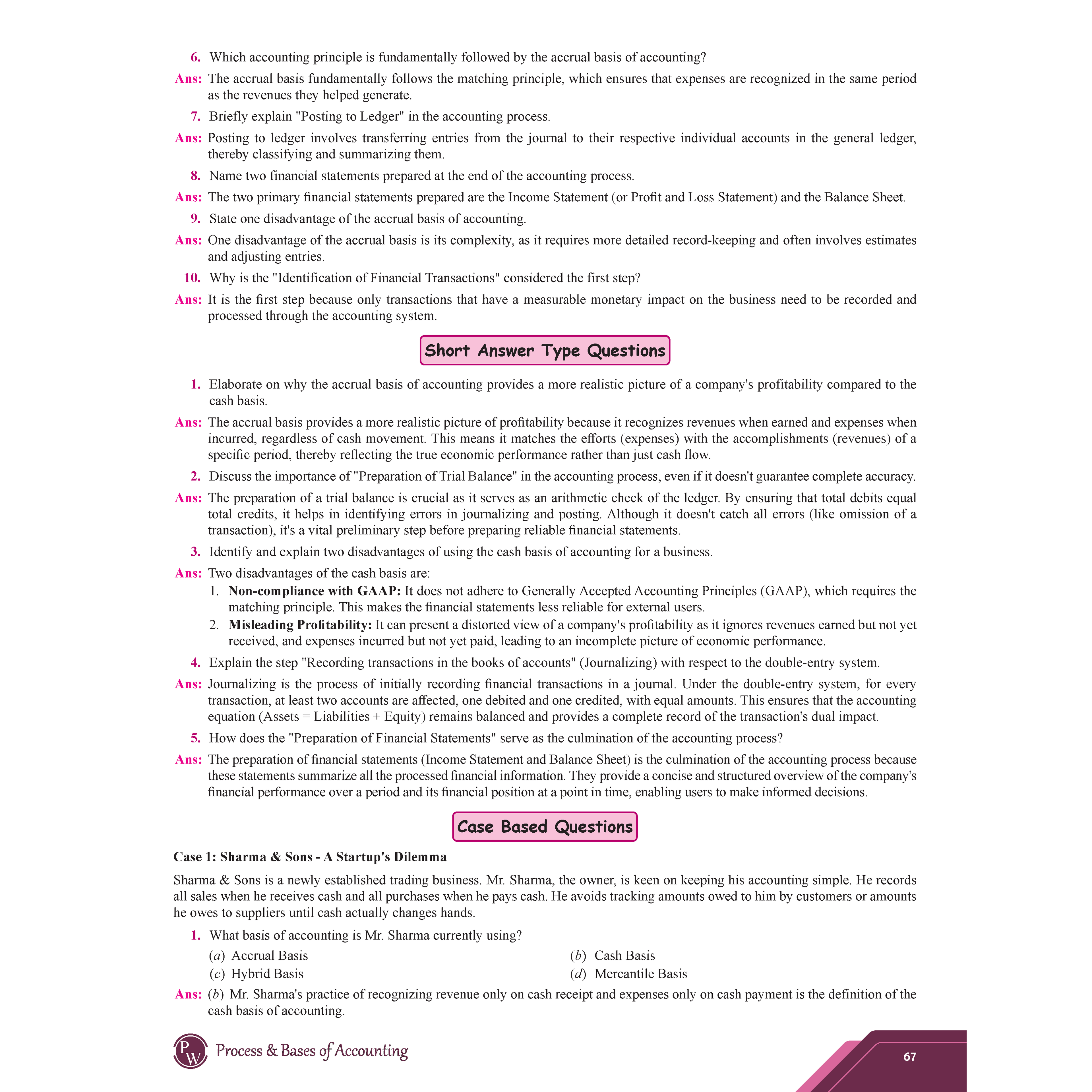 CBSE Question & Concept Bank (QCB) Class 11 Accountancy Chapter-wise and Topic-wise Solved Questions For 2026 Exams with Competency Based Question