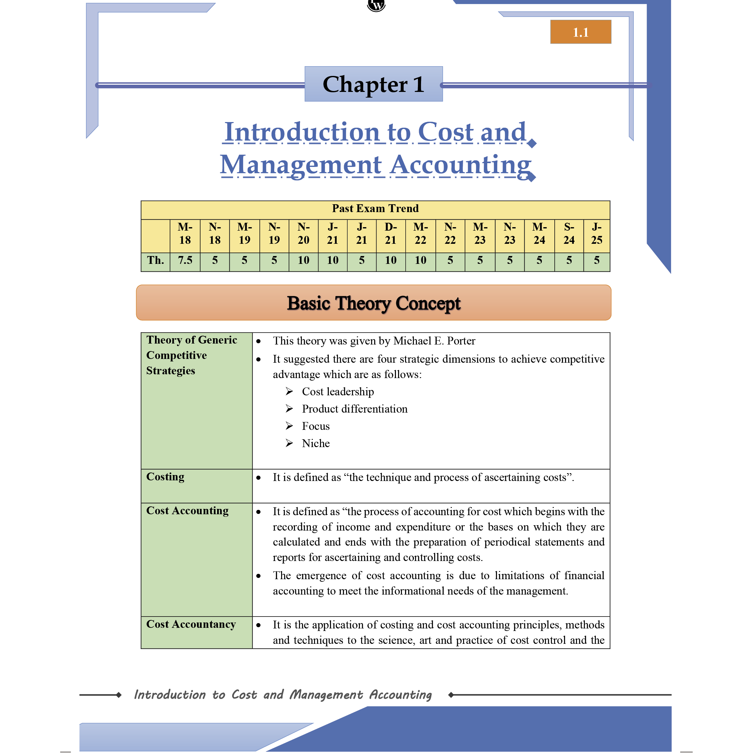 CA Intermediate Group 2 Cost and Management Accounting By CA Sunil Keswani | Covering Theory, Exercise and Previous Years Questions & Solutions | Latest Syllabus For May 2026 Exams