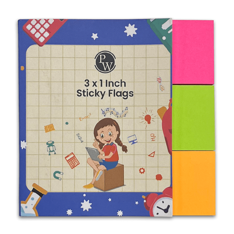 PW Sticky Flags 3 x 1 inch