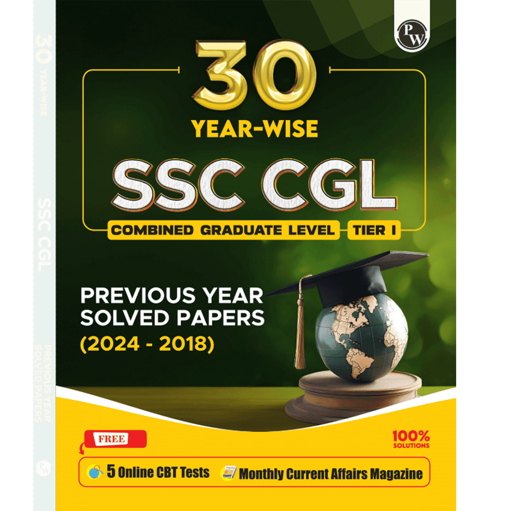 30 SSC CGL Tier I | Combined Graduate Level | Year-Wise SSC CGL Previous Year Paper (2024 - 2018) with 5 Online Practice Sets For Exam 2025 | English Edition