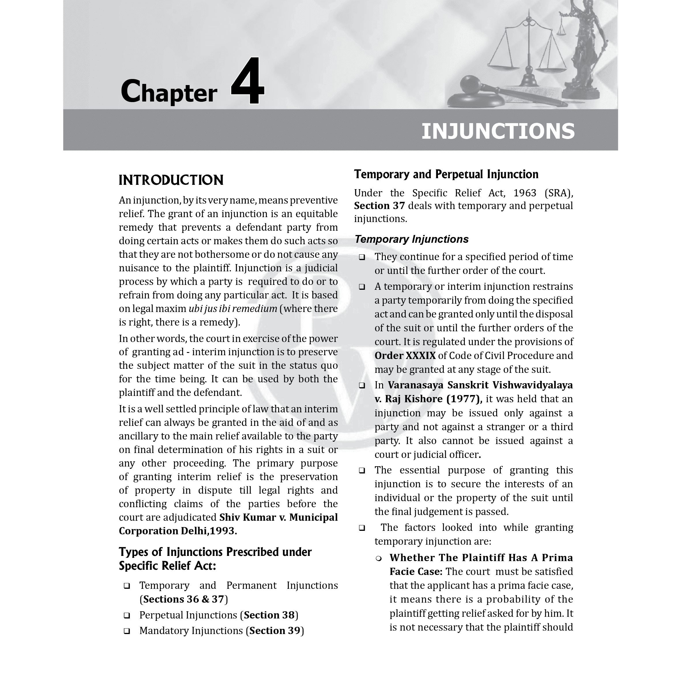 Judiciary Specific Relief Act | Complete Guide For Judicial Service Exam Prep | Case Laws, Legal Maxim, In-Depth Coverage of Key Concepts & Detailed Analysis For Aspiring Judges