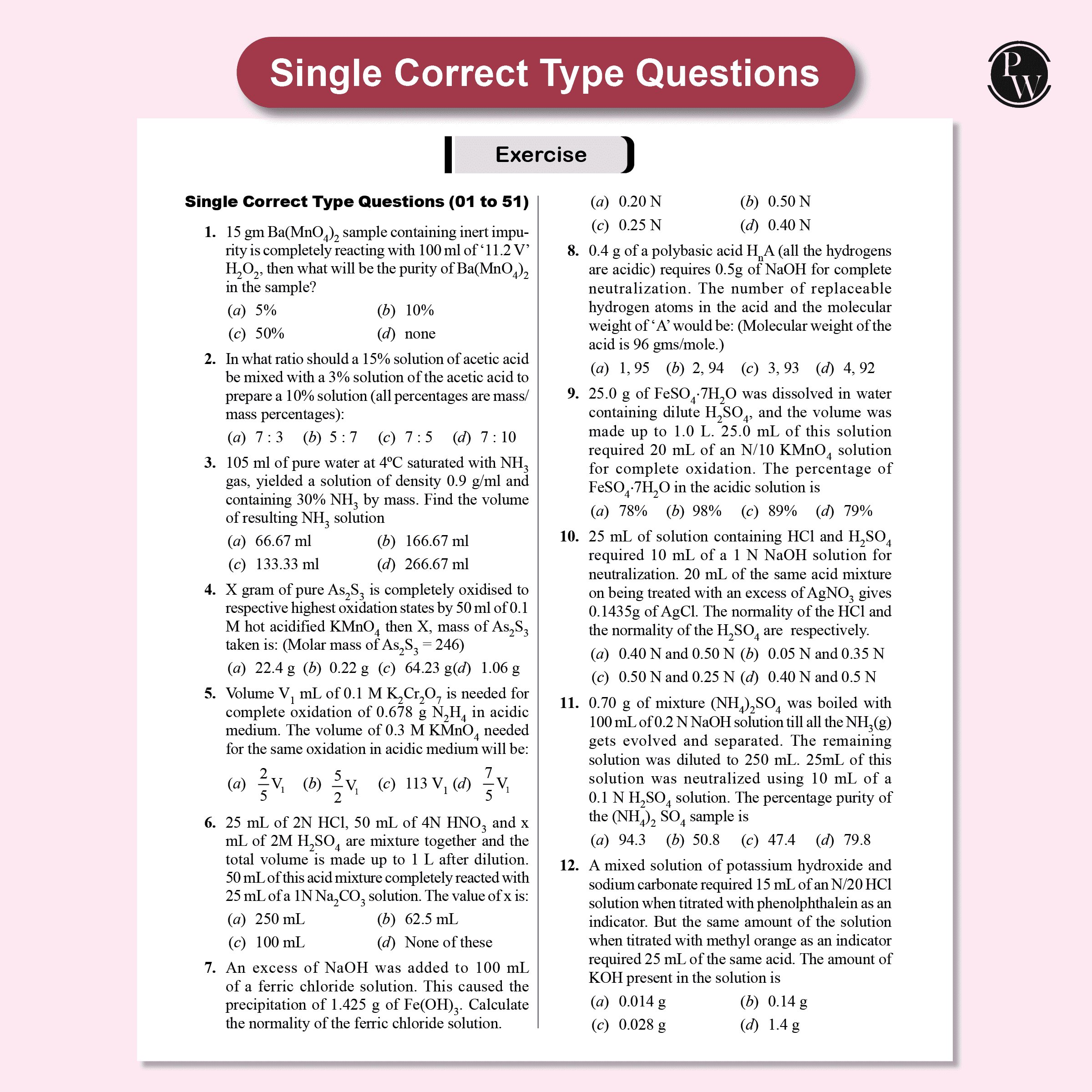 Absolute JEE Advanced Chemistry 2500+ Questions with Formula Sheet Latest Solved Paper and 3 Mock Tests | Covering All JEE Advanced Question Typology