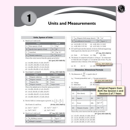 combos jee revision books
