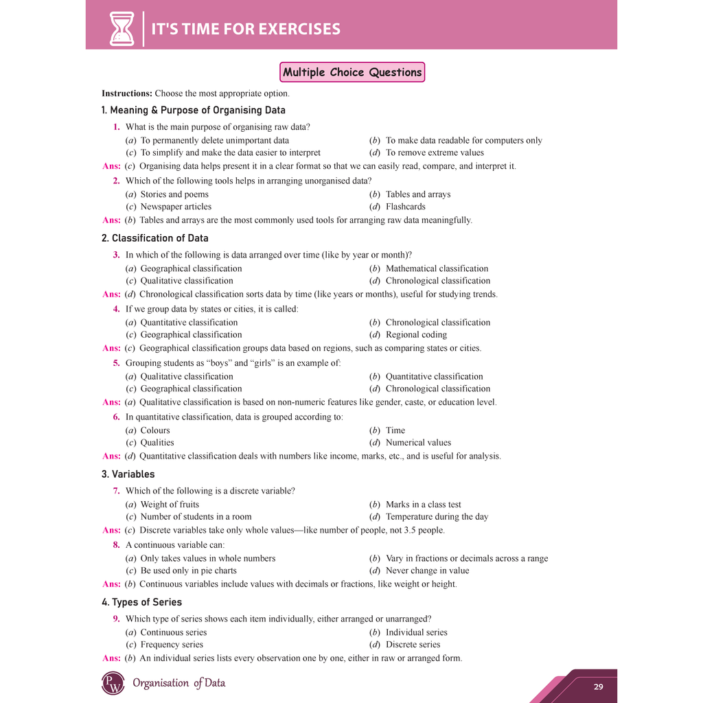 CBSE Question & Concept Bank (QCB) Class 11 Statistics for Economics Chapter-wise and Topic-wise Solved Questions For 2026 Exams with Competency Based Question