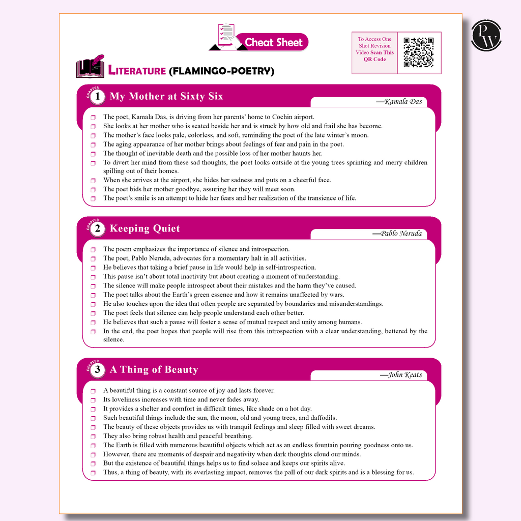 CBSE 12 Sample Question Papers Class 12 English Core For 2026 Board Exam (As Per Latest SQP Dated 30 July 2025) | 2025 Solved Paper, Mind Maps, Stepwise Marking