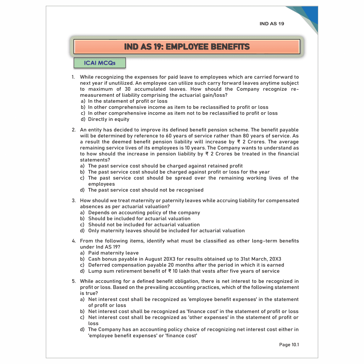 CA Final-Financial Reporting -MCQs & Case Scenarios Booklet by  CA Nitin Goel new edition