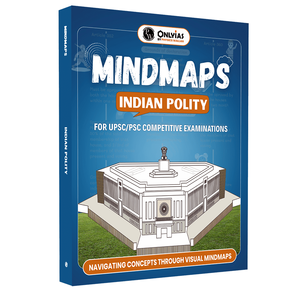 UPSC Mindmaps Indian Polity For UPSC/PSC Competitive Examinations | Navigating Concepts Through Visual Mindmaps